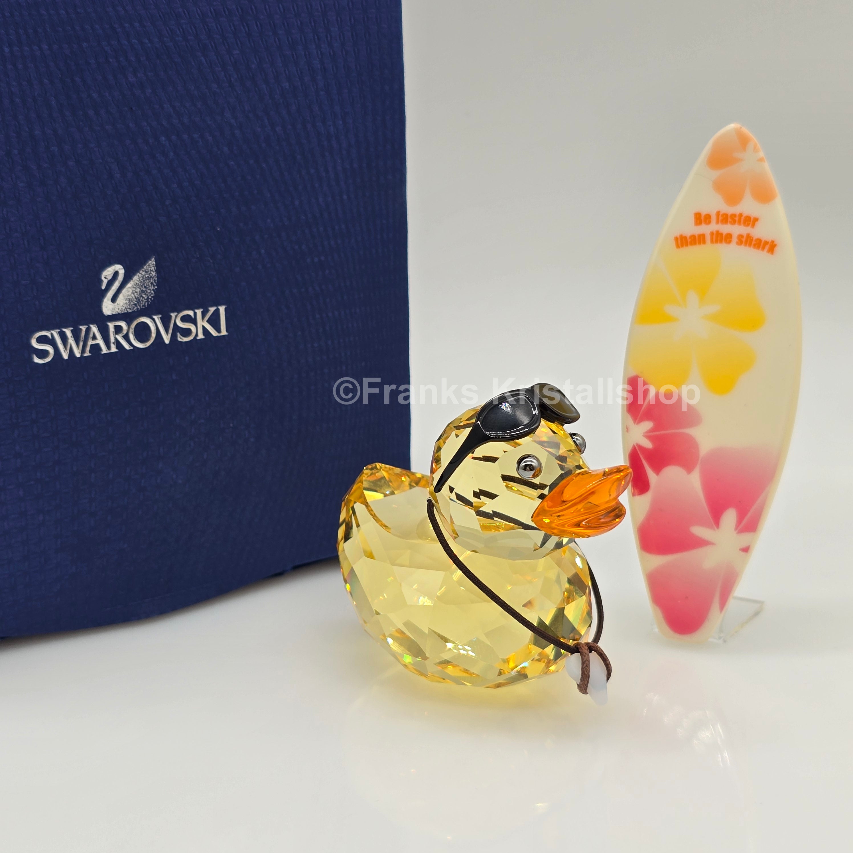 SWAROVSKI Happy Duck Sunny Steve with Surfboard 1096743 – Franks