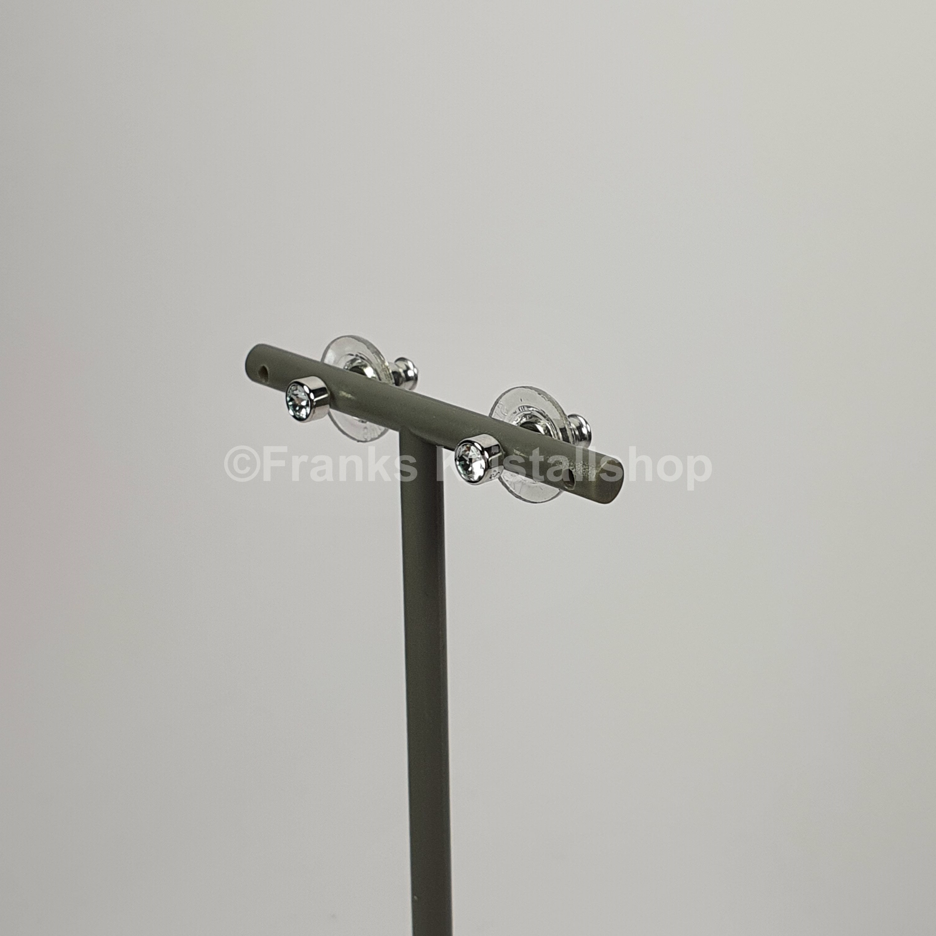 SWAROVSKI Harley Ohrstecker weiß Rhodiniert 5548118