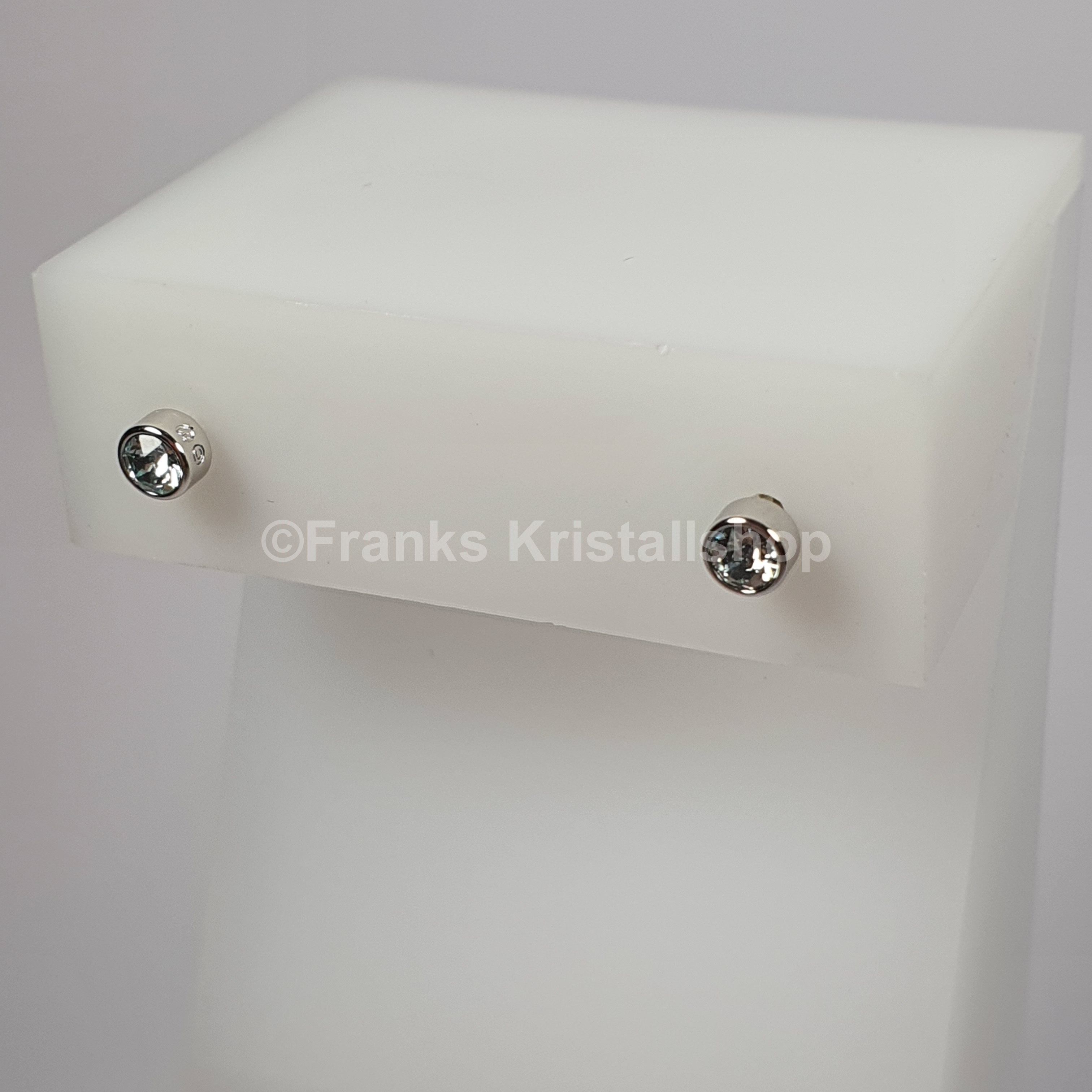 SWAROVSKI Harley Ohrstecker weiß Rhodiniert 5548118