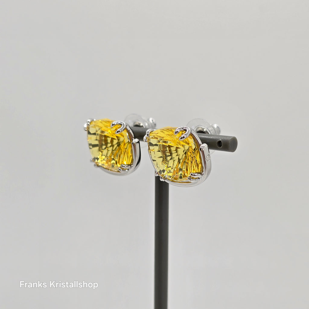 SWAROVSKI Harmonia Ohrstecker, Gelb, Rhodiniert 5616511