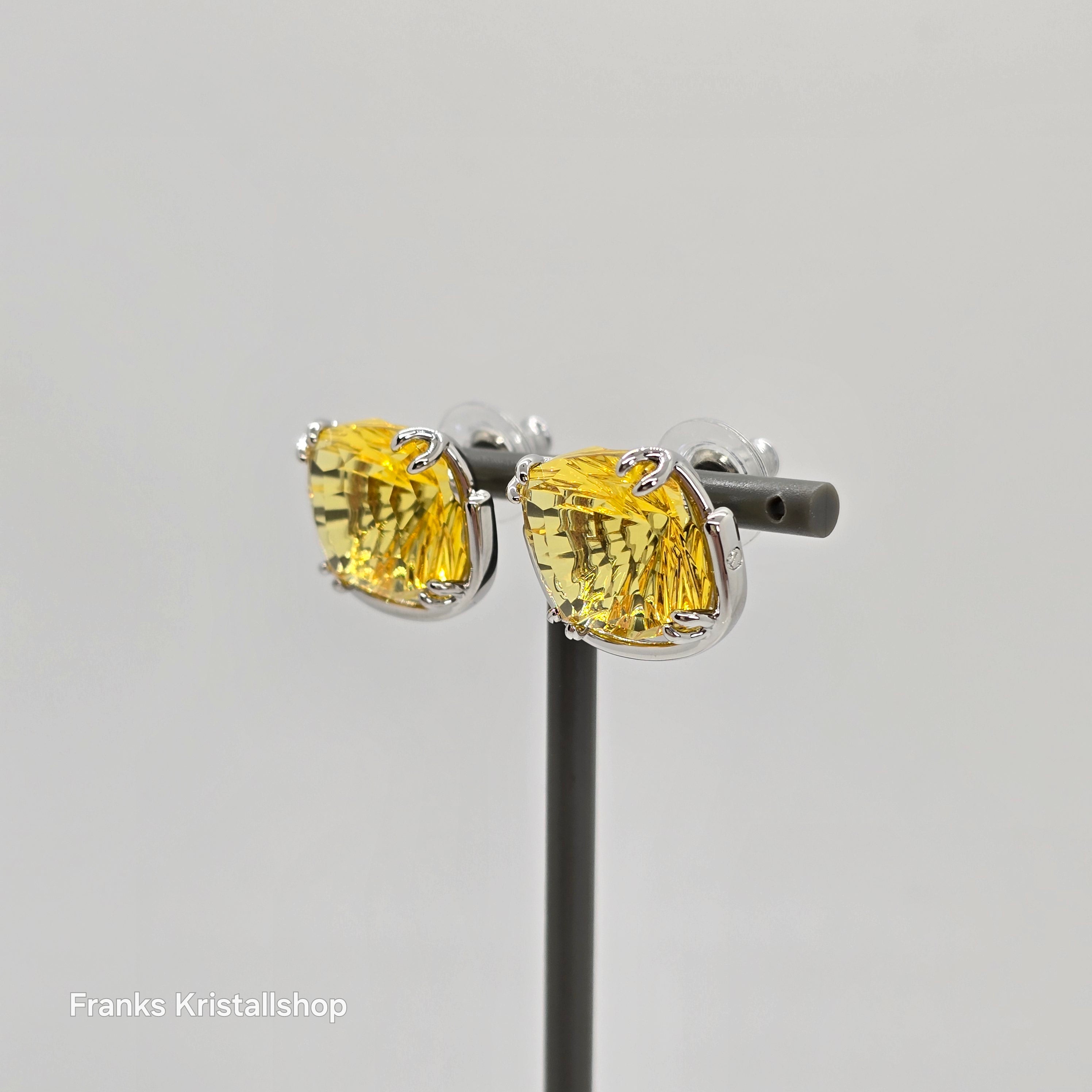 SWAROVSKI Harmonia Ohrstecker, Gelb, Rhodiniert 5616511