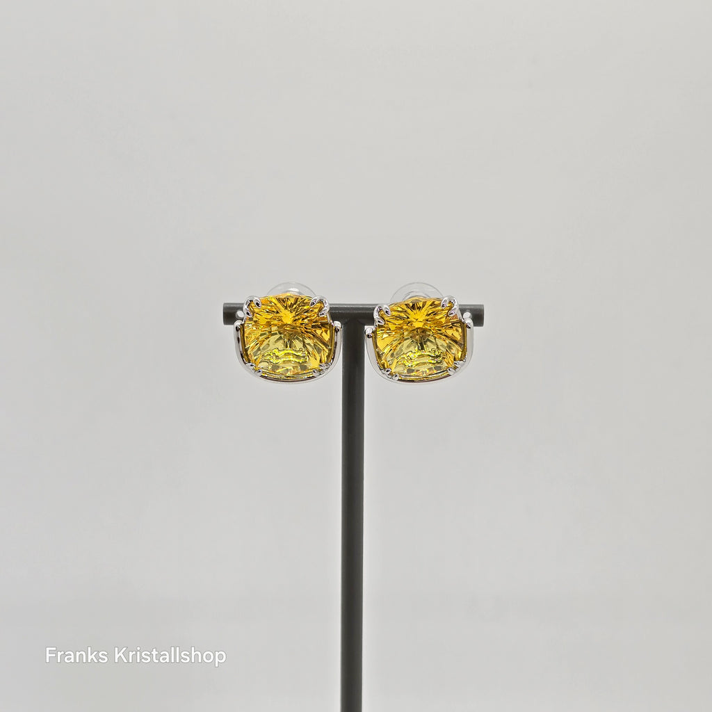 SWAROVSKI Harmonia Ohrstecker, Gelb, Rhodiniert 5616511