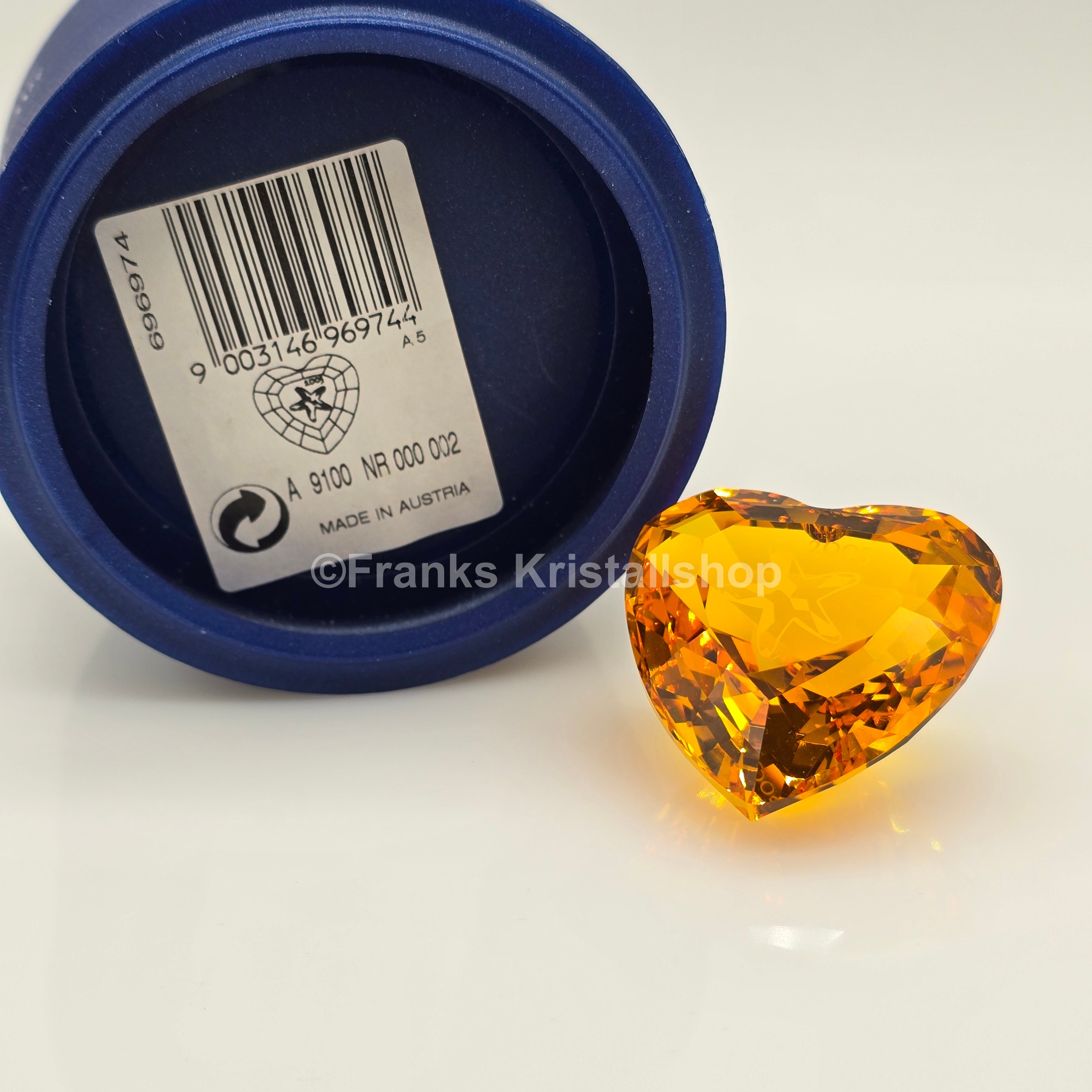 SWAROVSKI Harmony 2005 Topaz Herz 696974