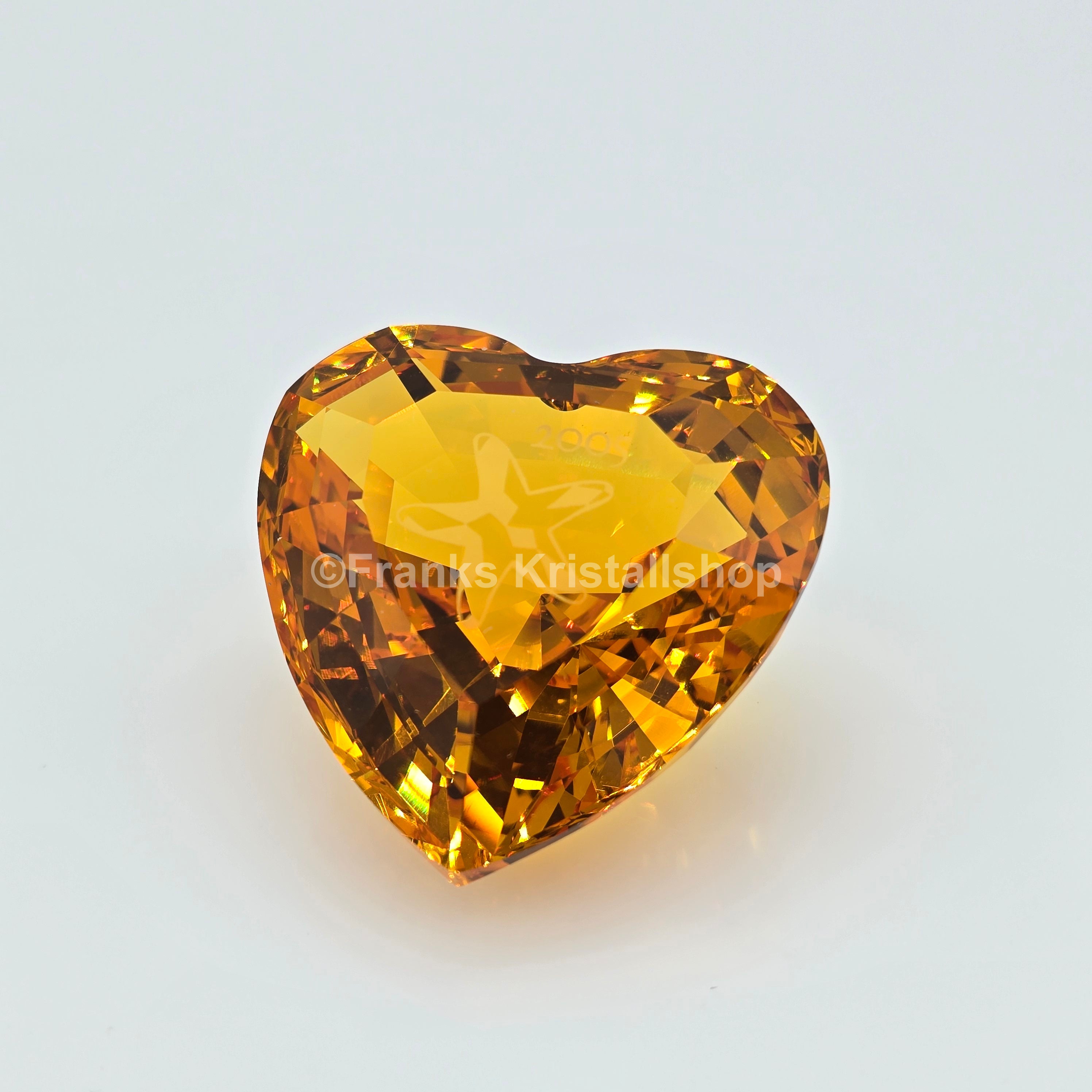 SWAROVSKI Harmony 2005 Topaz Herz 696974