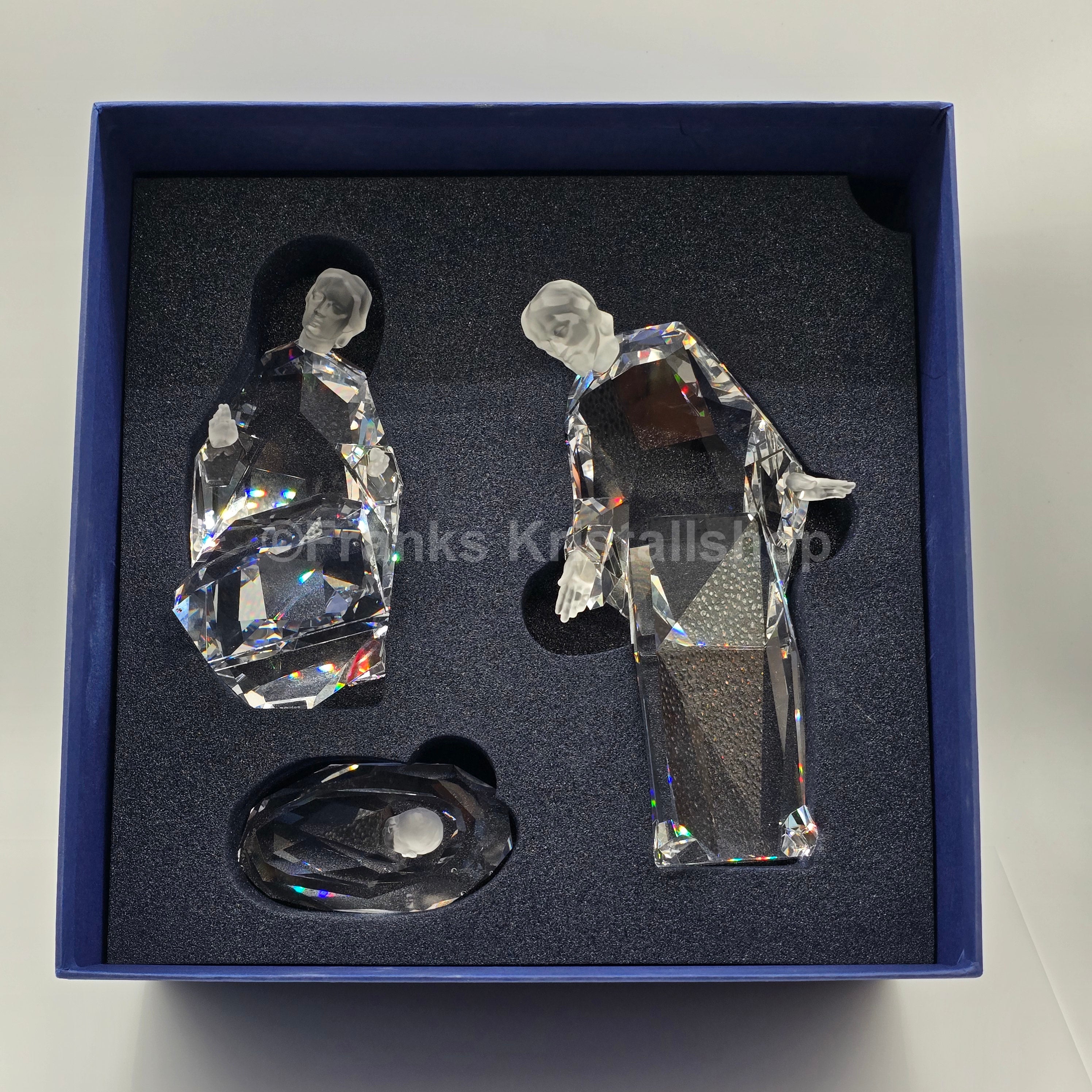 SWAROVSKI Weihnachtskrippe Heilige Familie Sonderausgabe Artfides 680865
