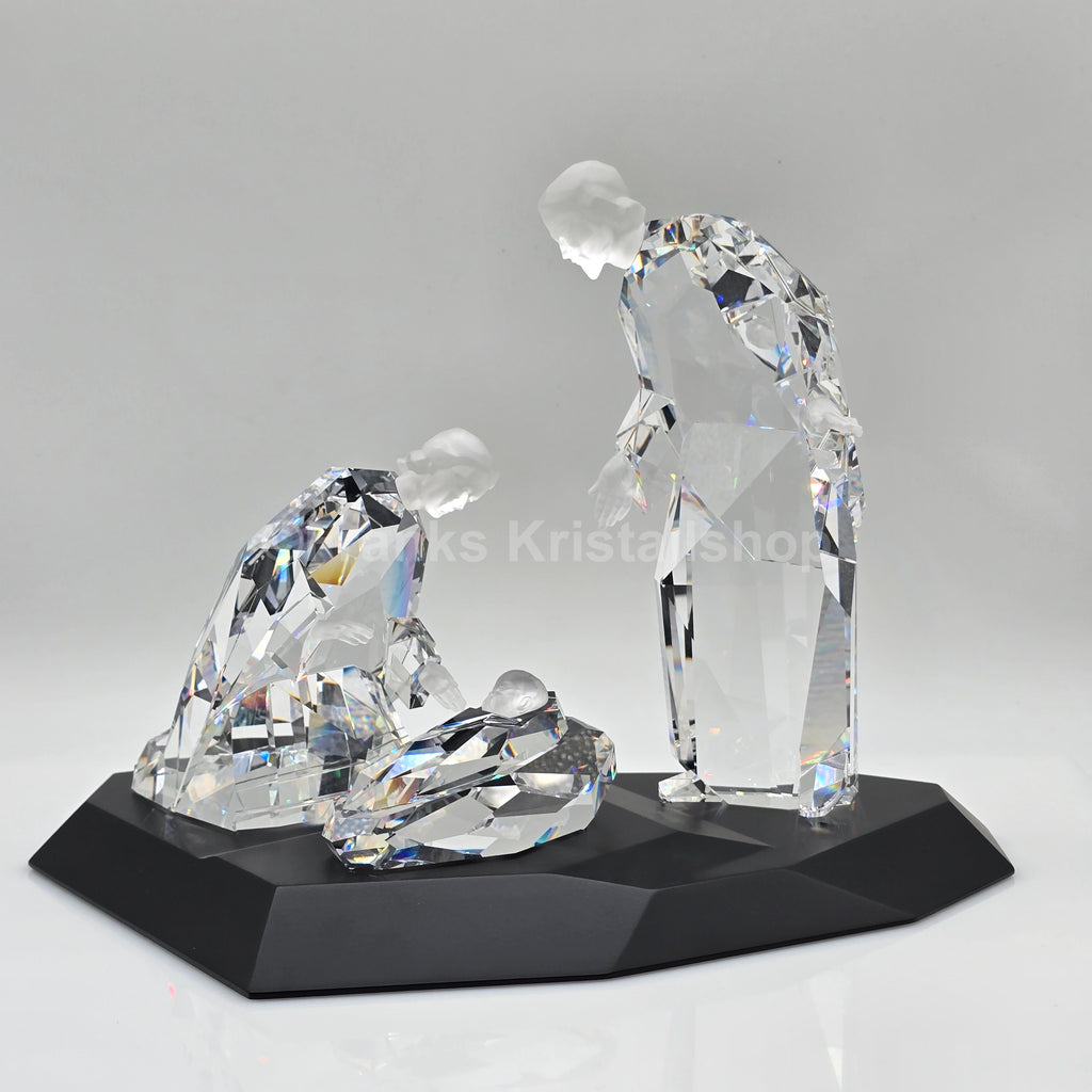 SWAROVSKI Weihnachtskrippe Heilige Familie Sonderausgabe Artfides 680865