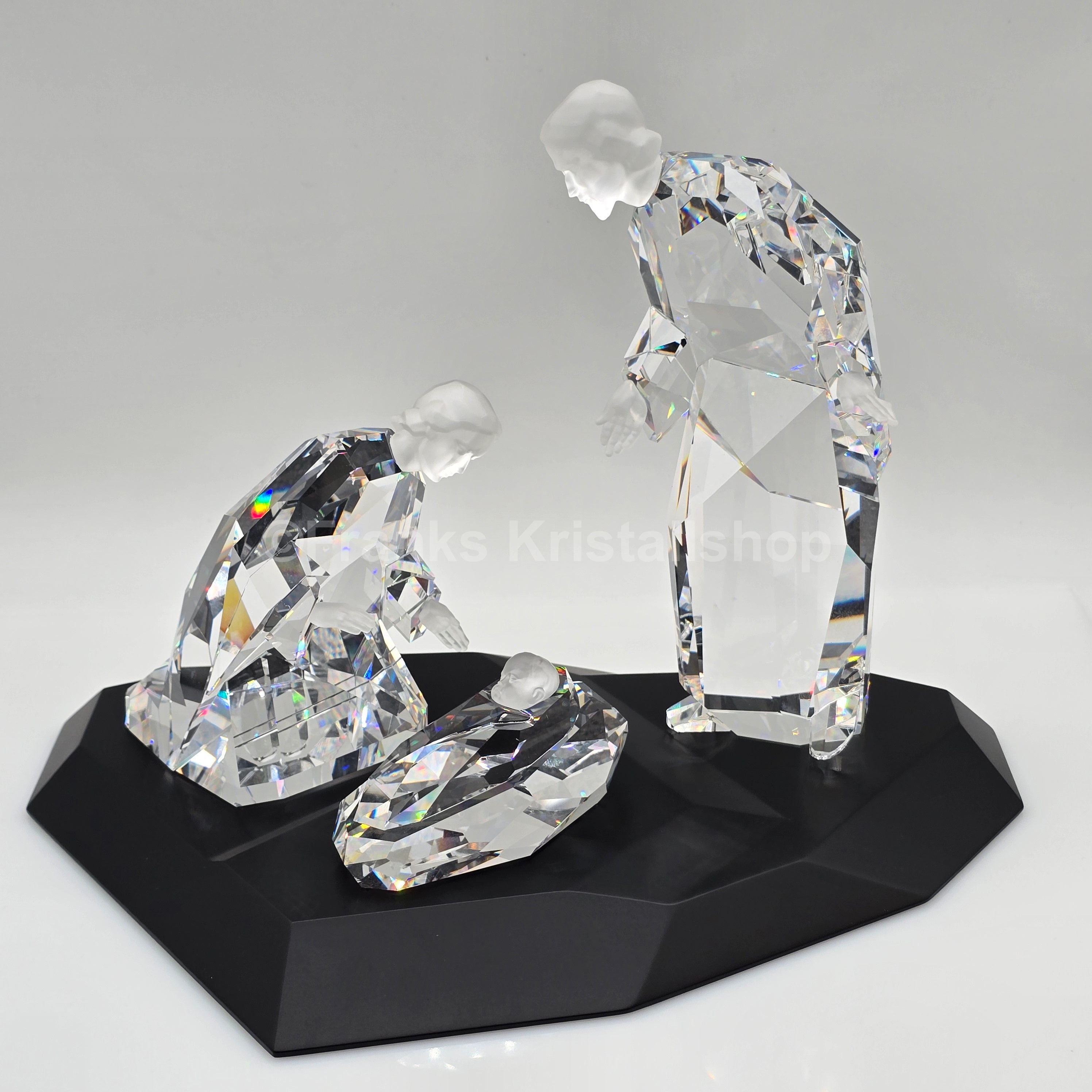 SWAROVSKI Weihnachtskrippe Heilige Familie Sonderausgabe Artfides 680865