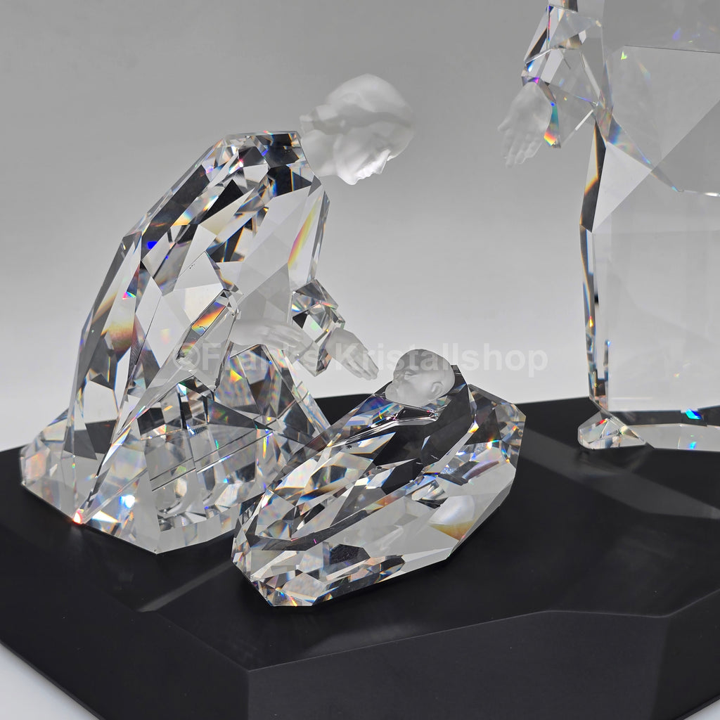 SWAROVSKI Weihnachtskrippe Heilige Familie Sonderausgabe Artfides 680865