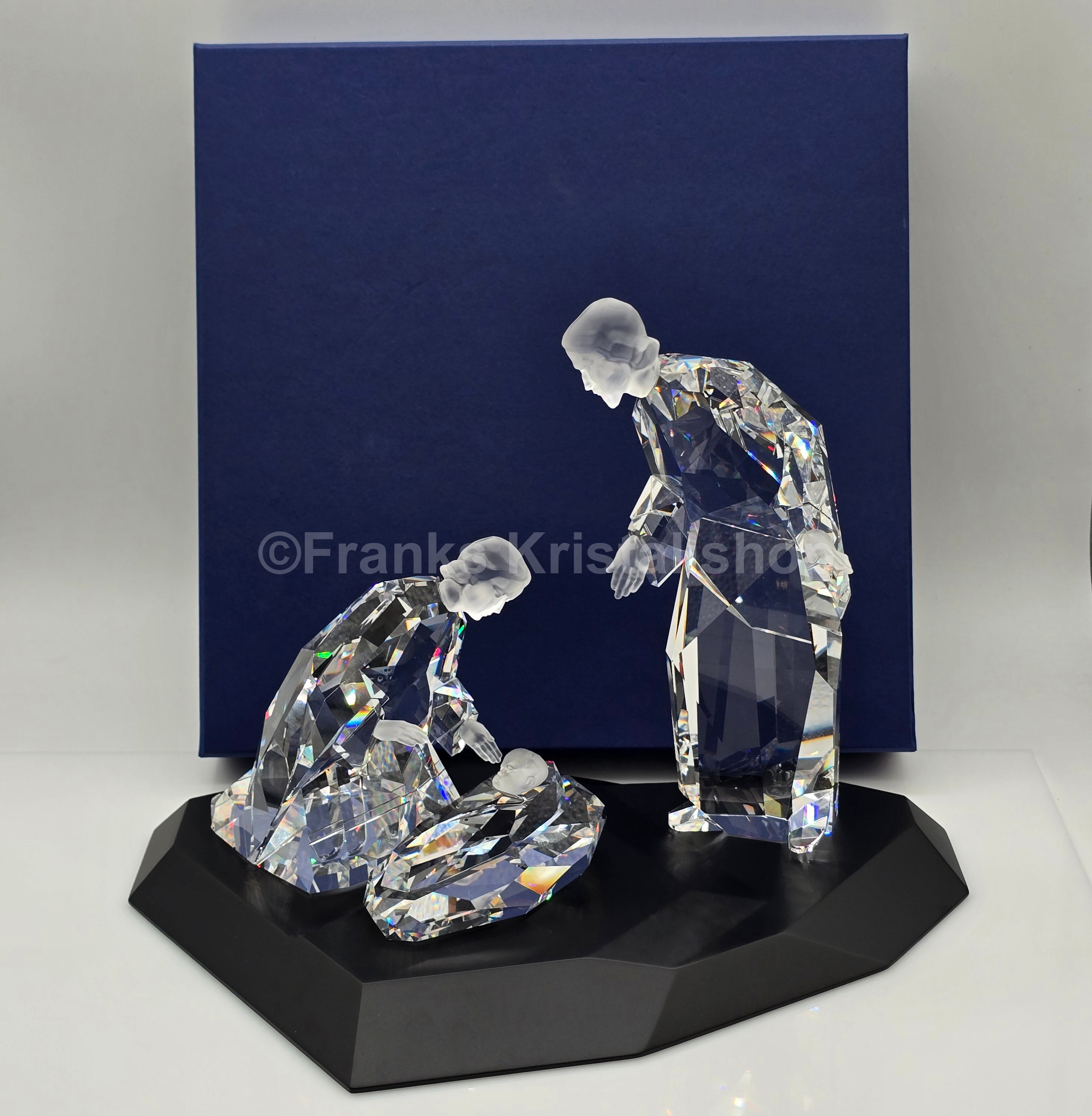 SWAROVSKI Weihnachtskrippe Heilige Familie Sonderausgabe Artfides 680865