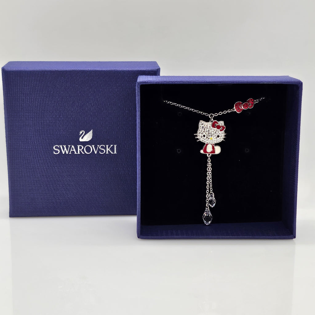 SWAROVSKI Hello Kitty Halskette Mehrfarbig, Rhodiniert 1097203