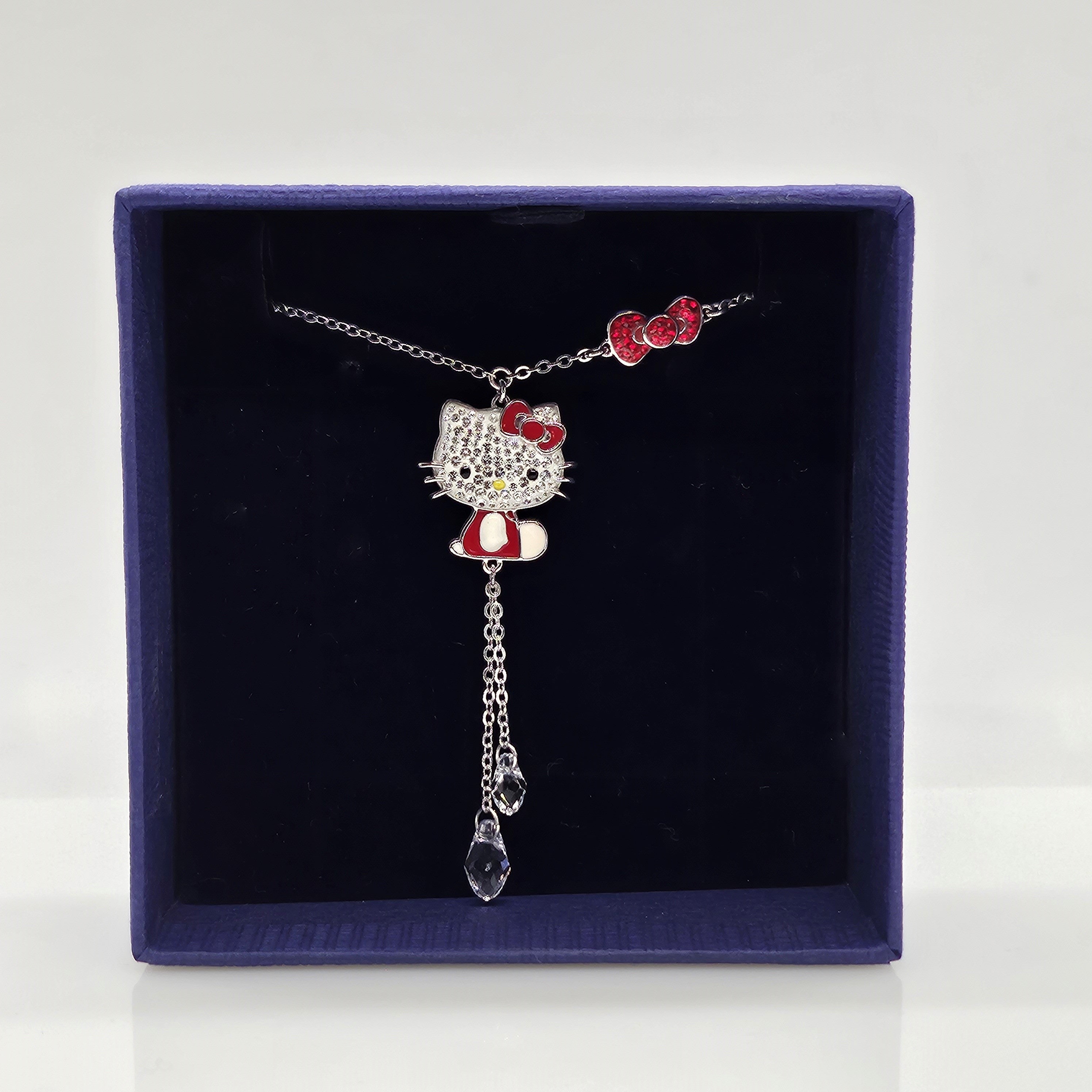 SWAROVSKI Hello Kitty Halskette Mehrfarbig, Rhodiniert 1097203