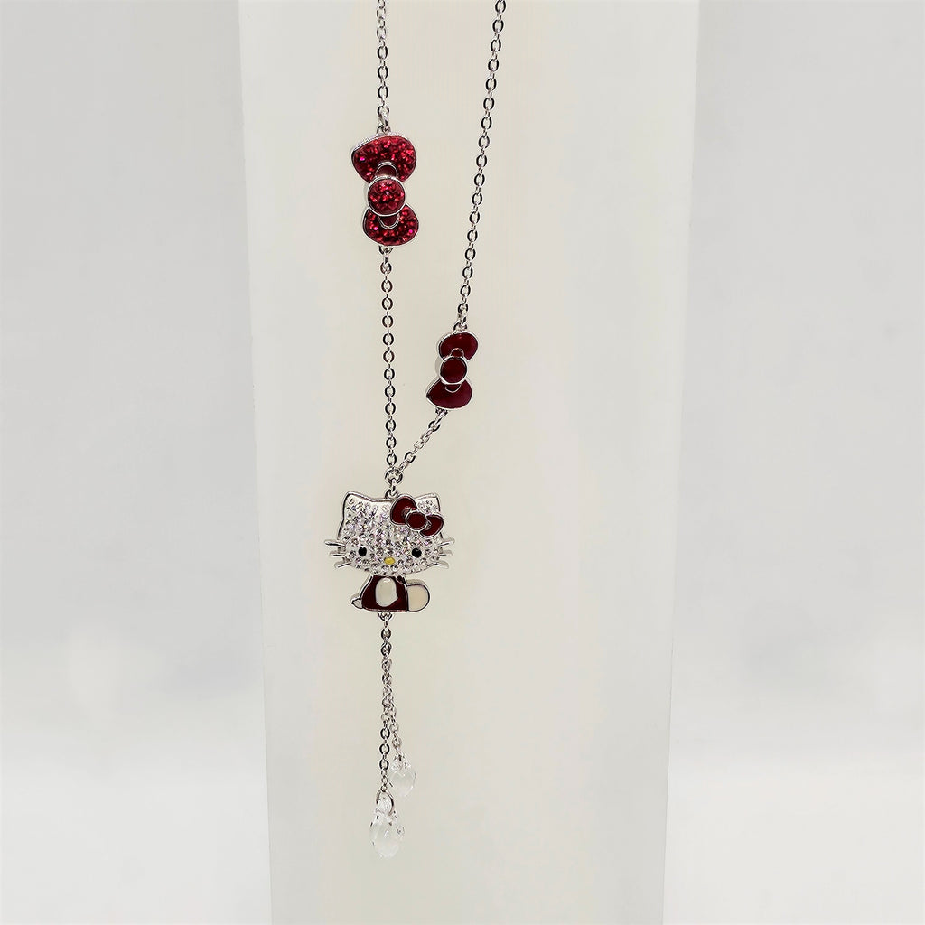 SWAROVSKI Hello Kitty Halskette Mehrfarbig, Rhodiniert 1097203