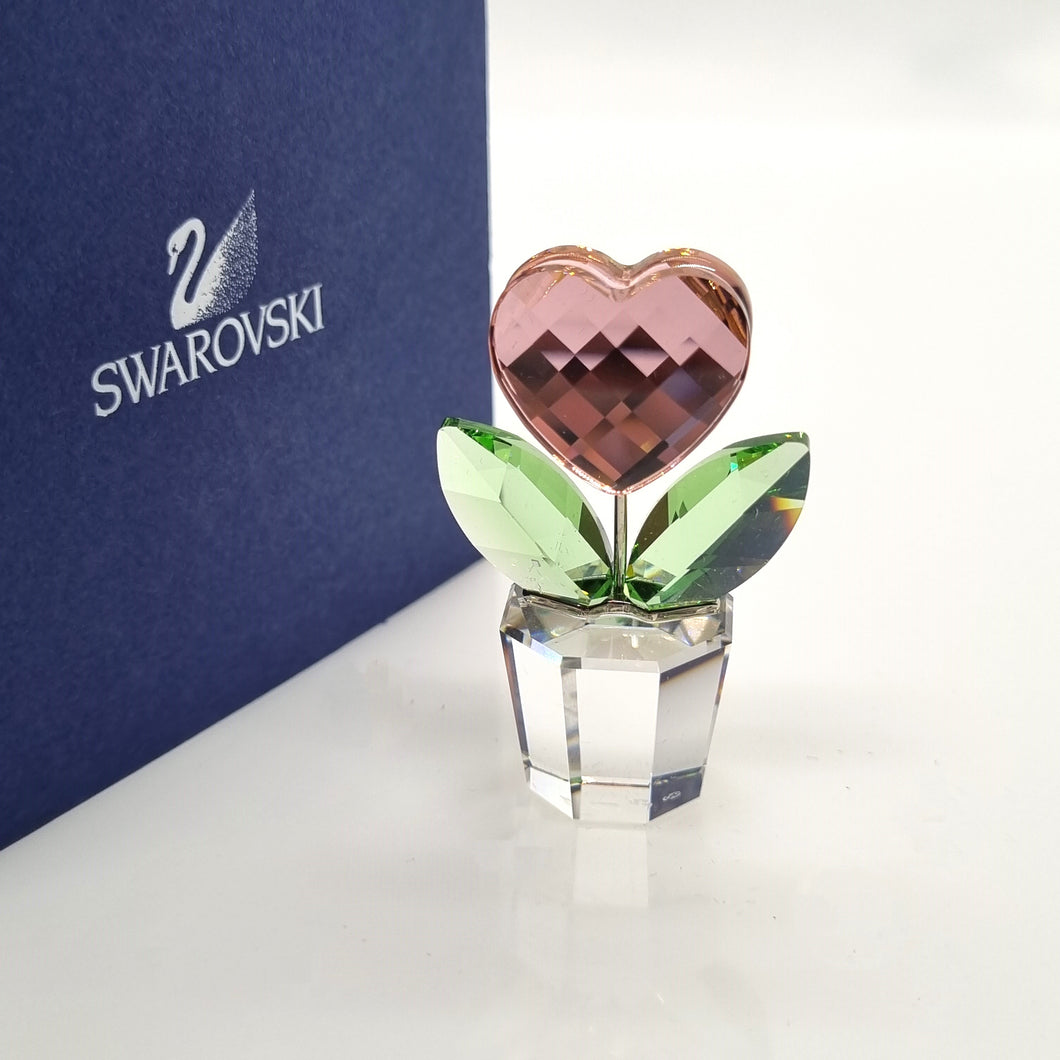 SWAROVSKI Blumenträume Herzblume Rosa 842858