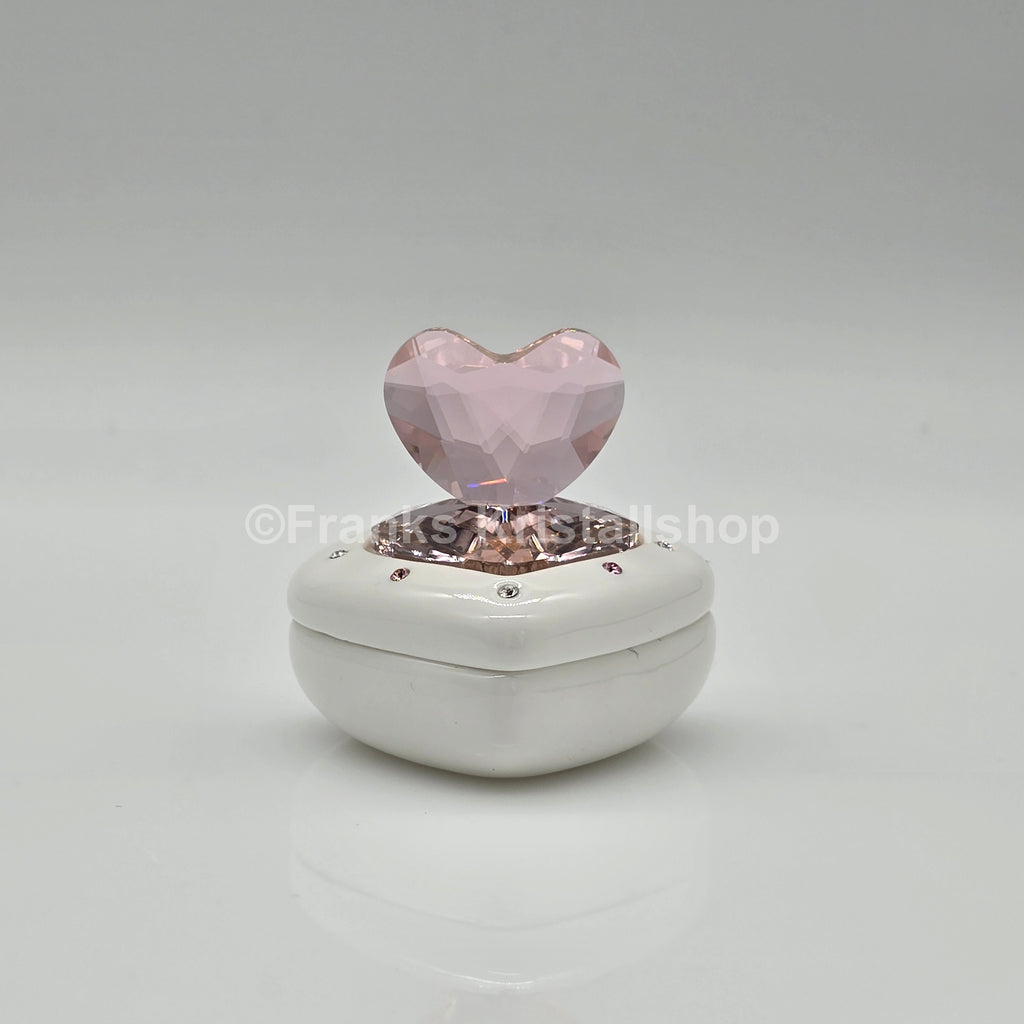 SWAROVSKI Memories Herz Dose Schmuckdose Rosa Herz Pink 5063344 oU