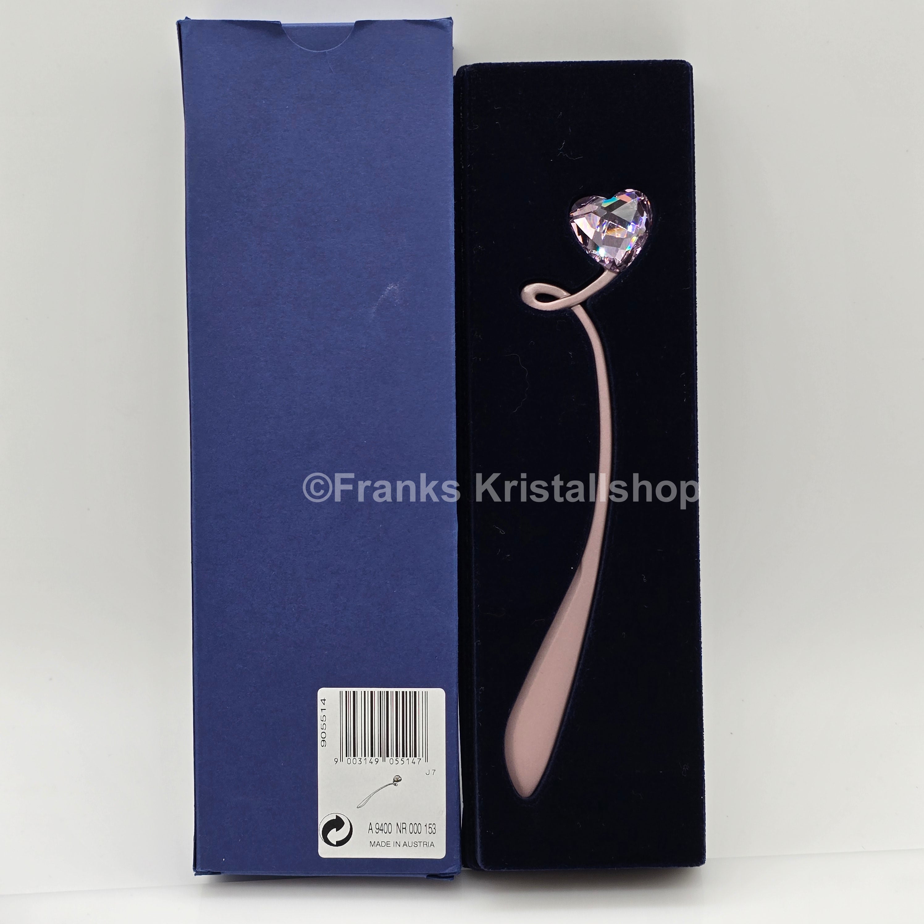 SWAROVSKI Herz Mit Dir Lesezeichen Rosa 905514