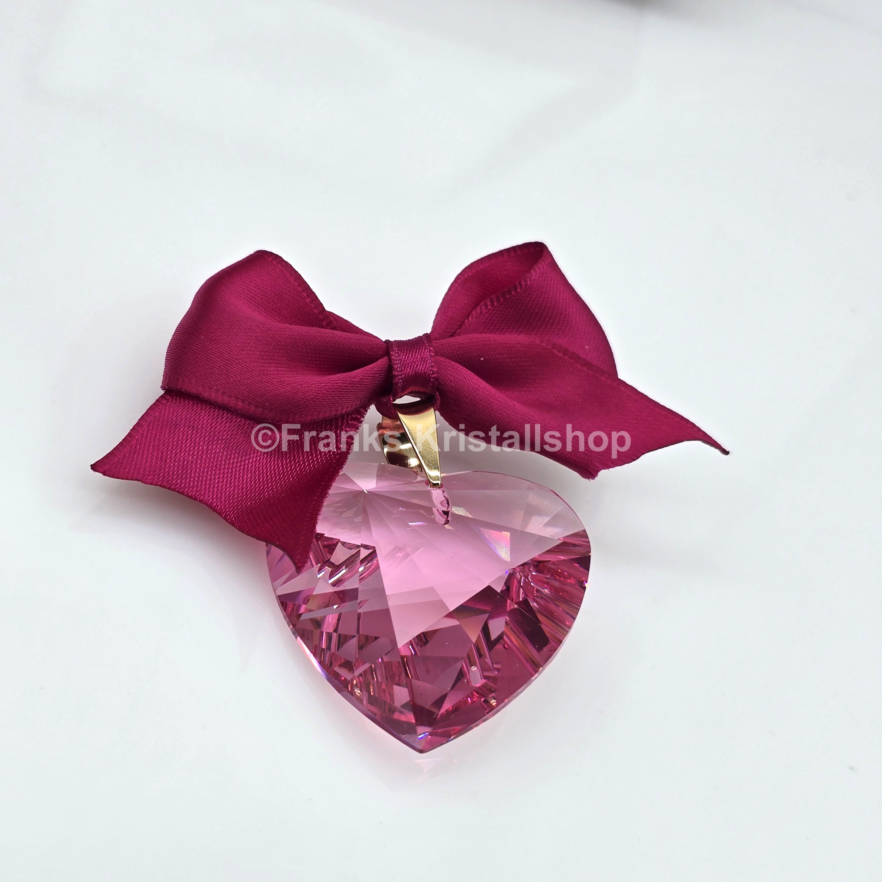 SWAROVSKI Herz Muttertagsherz Rosa Crystal Coulors