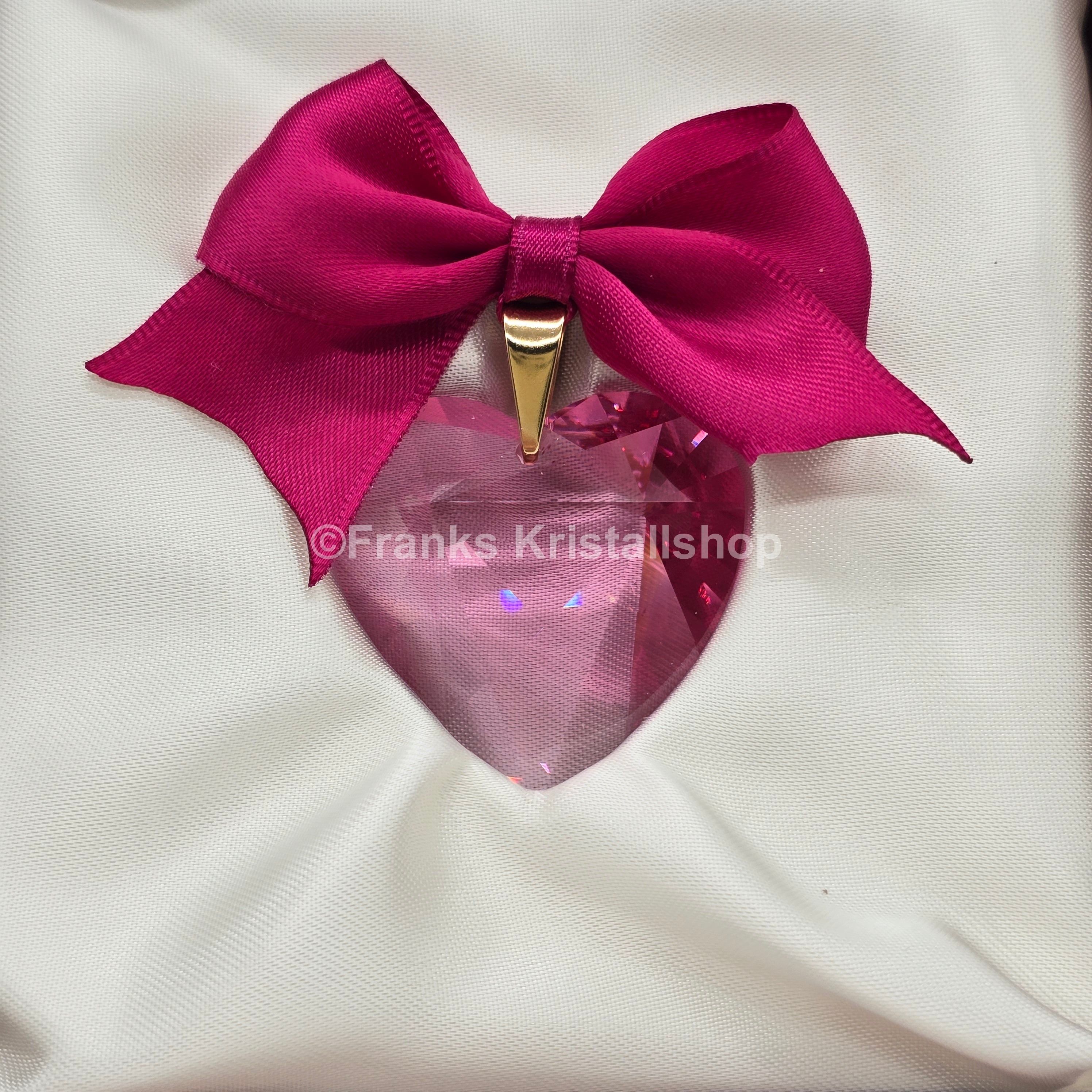 SWAROVSKI Herz Muttertagsherz Rosa Crystal Coulors