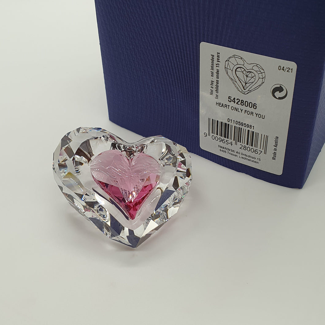 Swarovski Herz Nur Für Dich 5428006