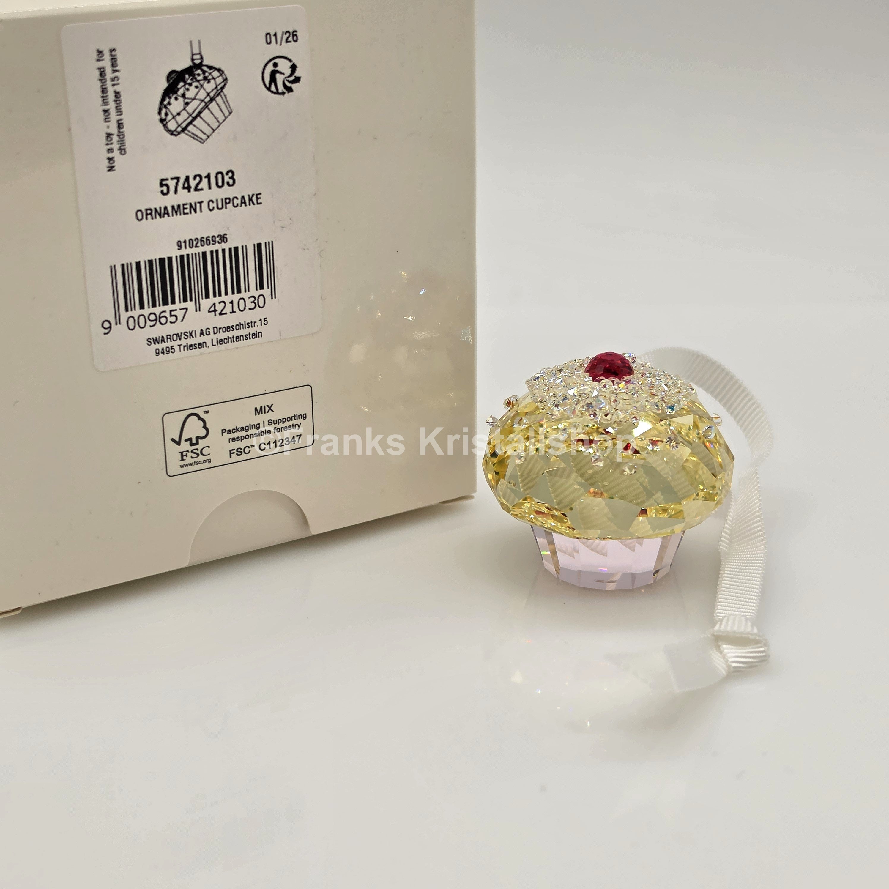 SWAROVSKI Holiday Cheers Dulcis Cupcake Ornament 5742103