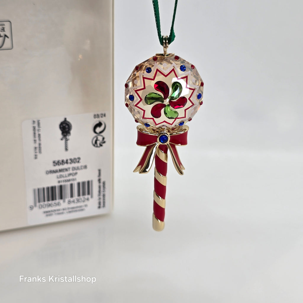 SWAROVSKI Holiday Cheers Dulcis Lollipop Ornament 5684302