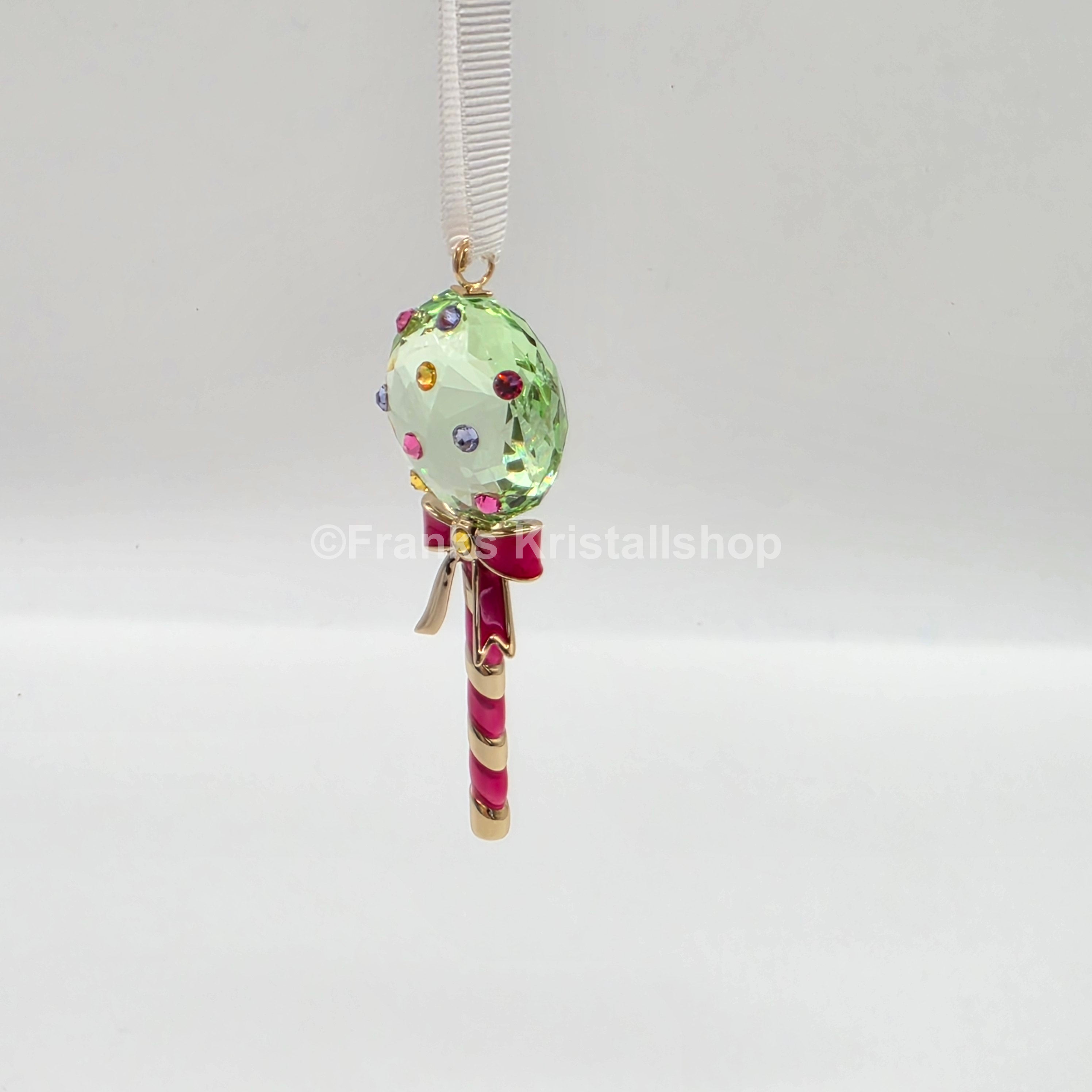 SWAROVSKI Holiday Cheers Dulcis Lutscher Ornament Grün 5742104
