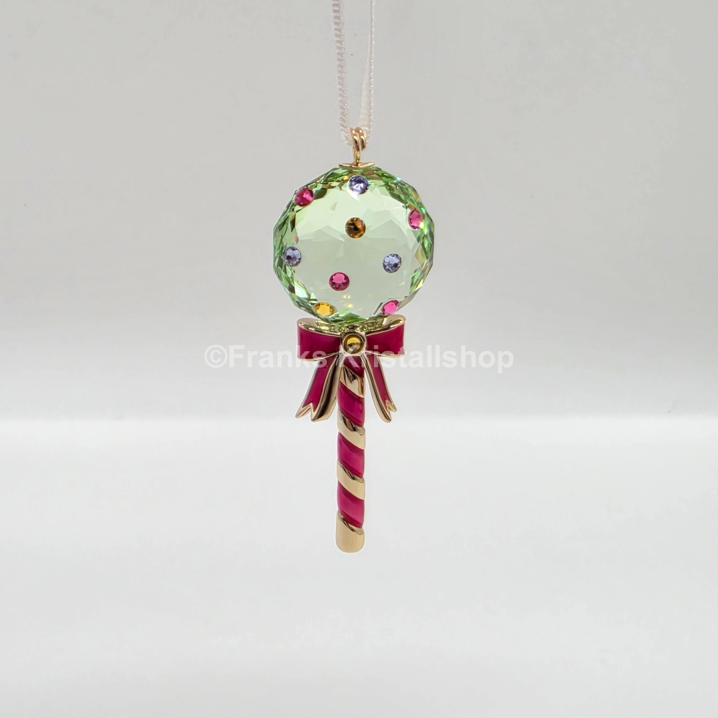 SWAROVSKI Holiday Cheers Dulcis Lutscher Ornament Grün 5742104