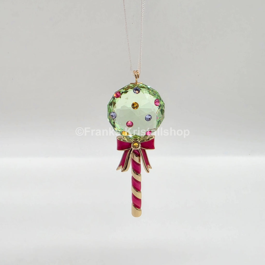 SWAROVSKI Holiday Cheers Dulcis Lutscher Ornament Grün 5742104