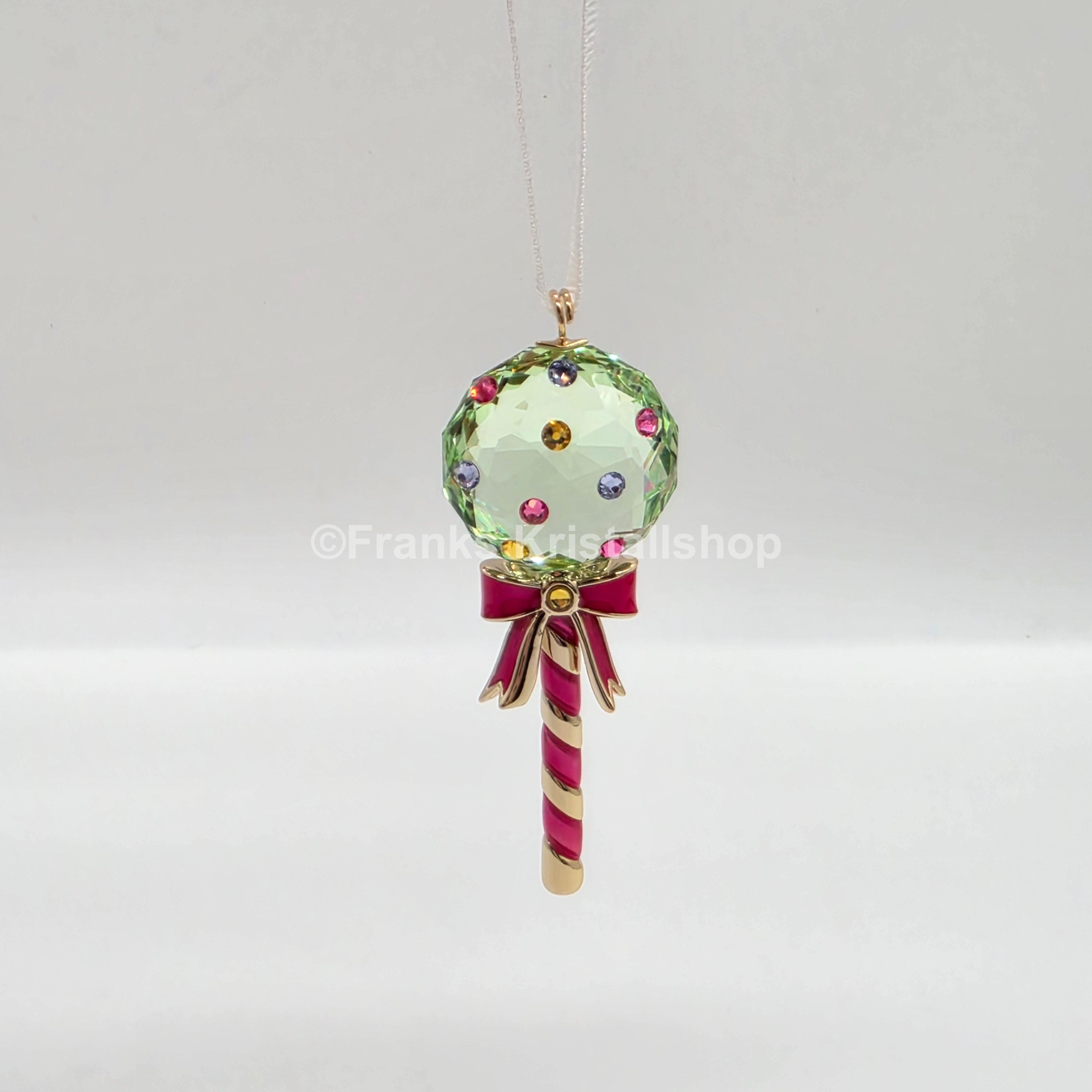 SWAROVSKI Holiday Cheers Dulcis Lutscher Ornament Grün 5742104