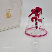 Lade das Bild in den Galerie-Viewer, SWAROVSKI Holiday Cheers Dulcis Weihnachtsglocke mit Zuckerstange Ornament Rot 5688313
