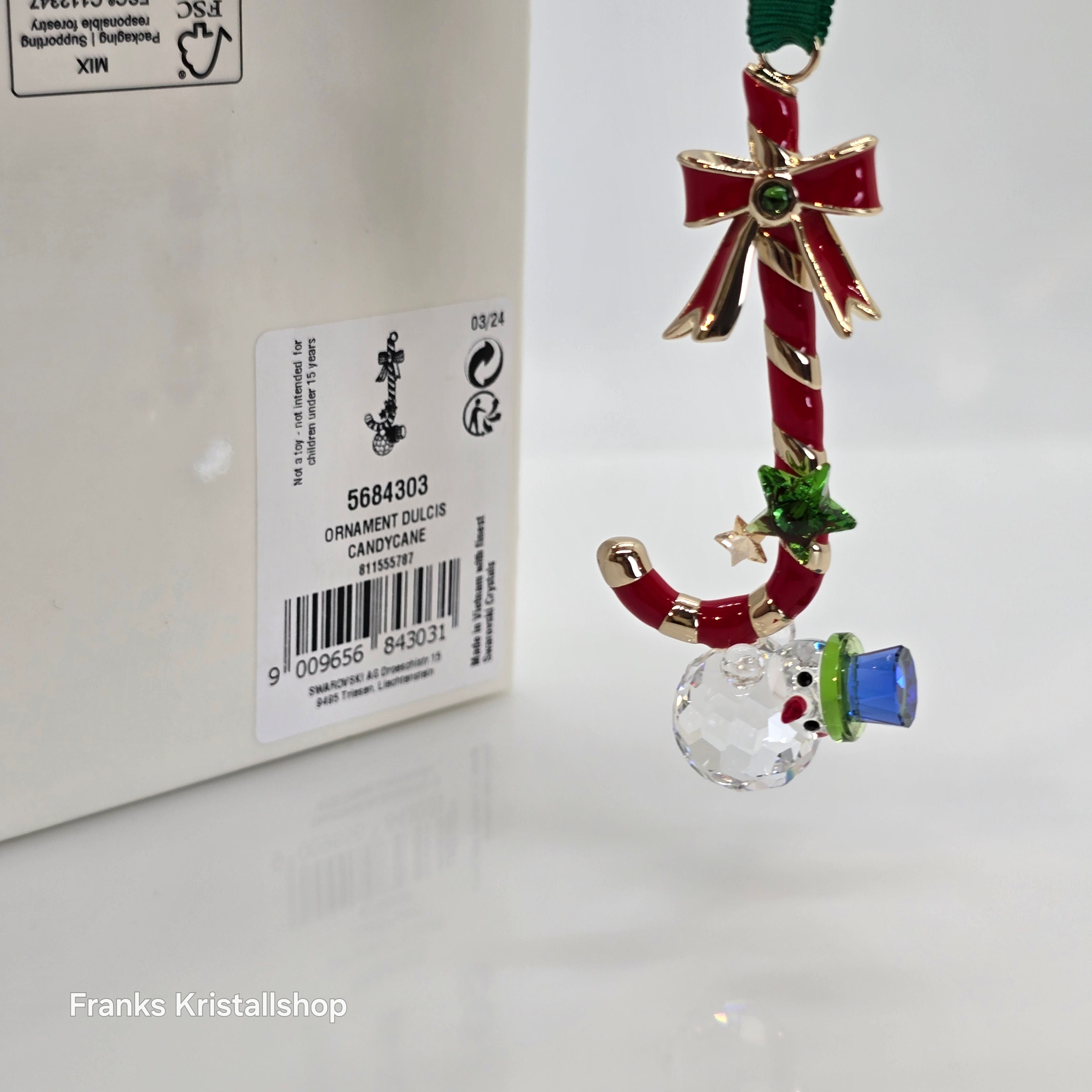 SWAROVSKI Holiday Cheers Dulcis Zuckerstangen Ornament 5684303