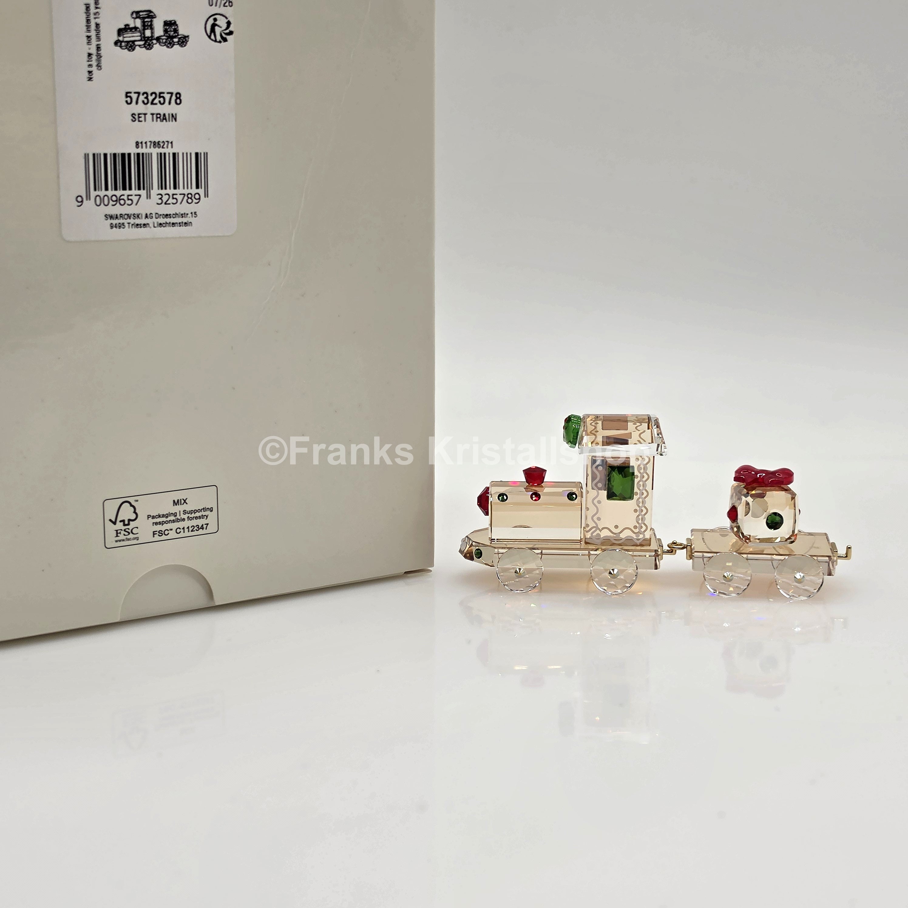 SWAROVSKI Holiday Cheers Christmas Train Set 5732578