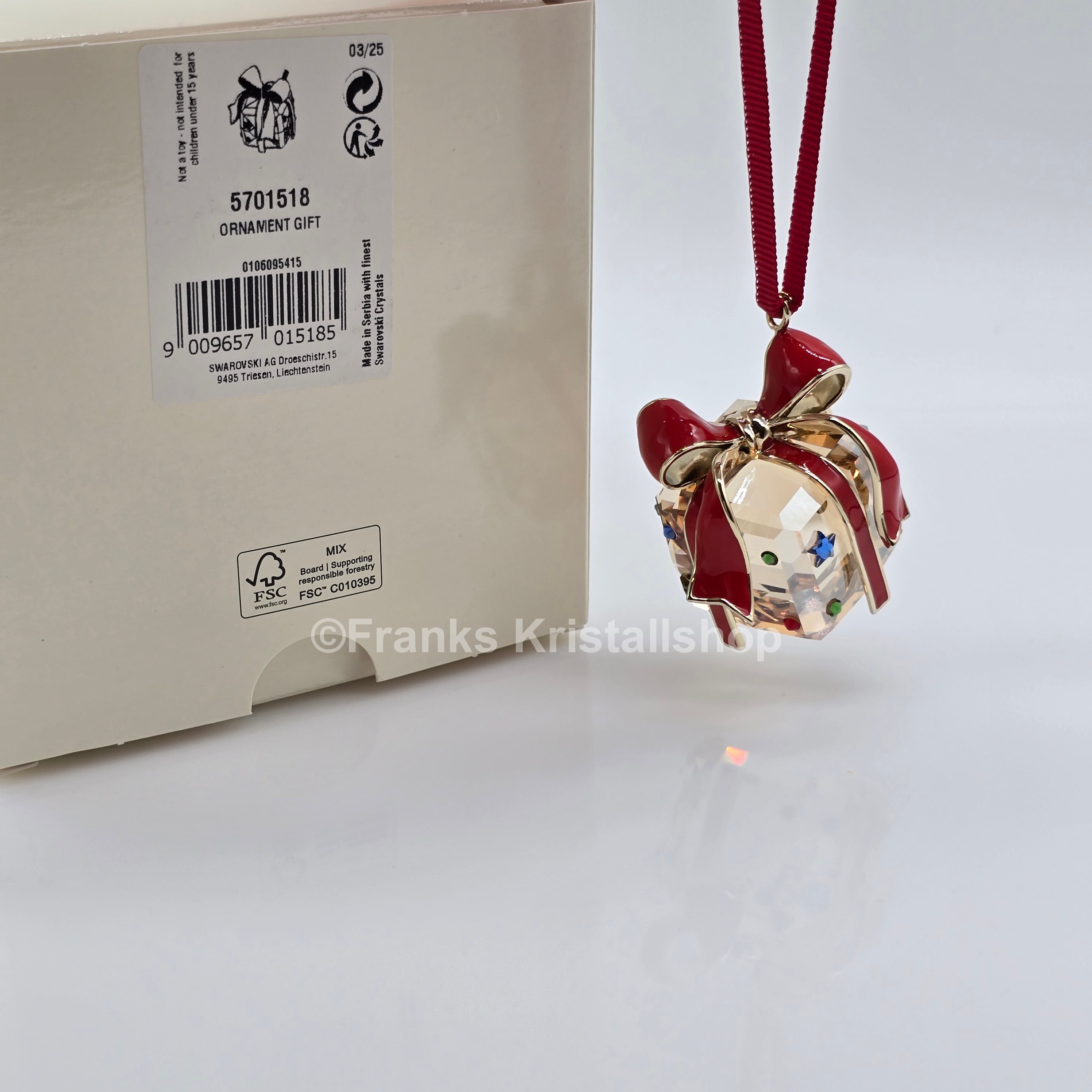 SWAROVSKI Holiday Cheers Geschenk Ornament 5701518