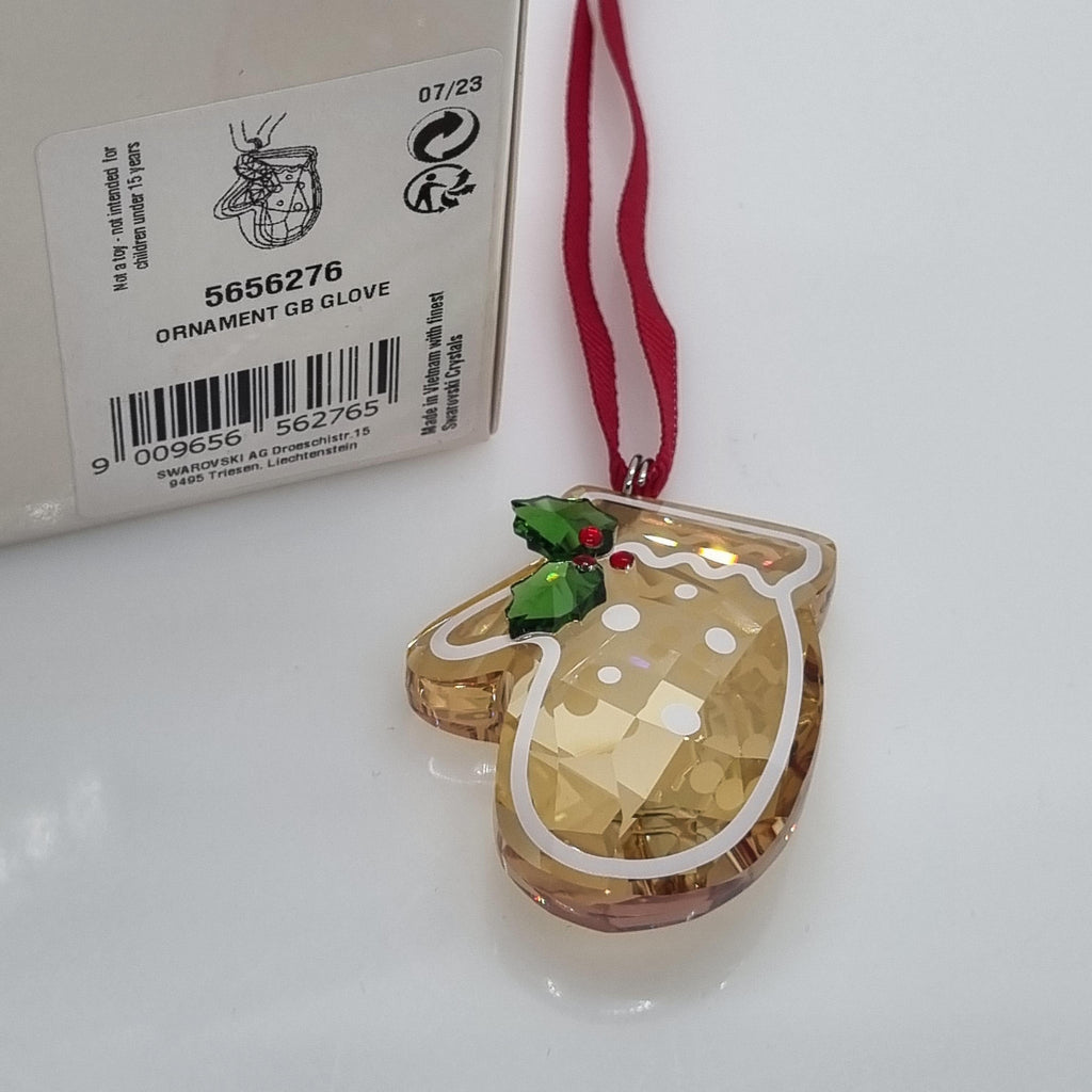 SWAROVSKI Holiday Cheers Lebkuchen Handschuh Ornament 5656276