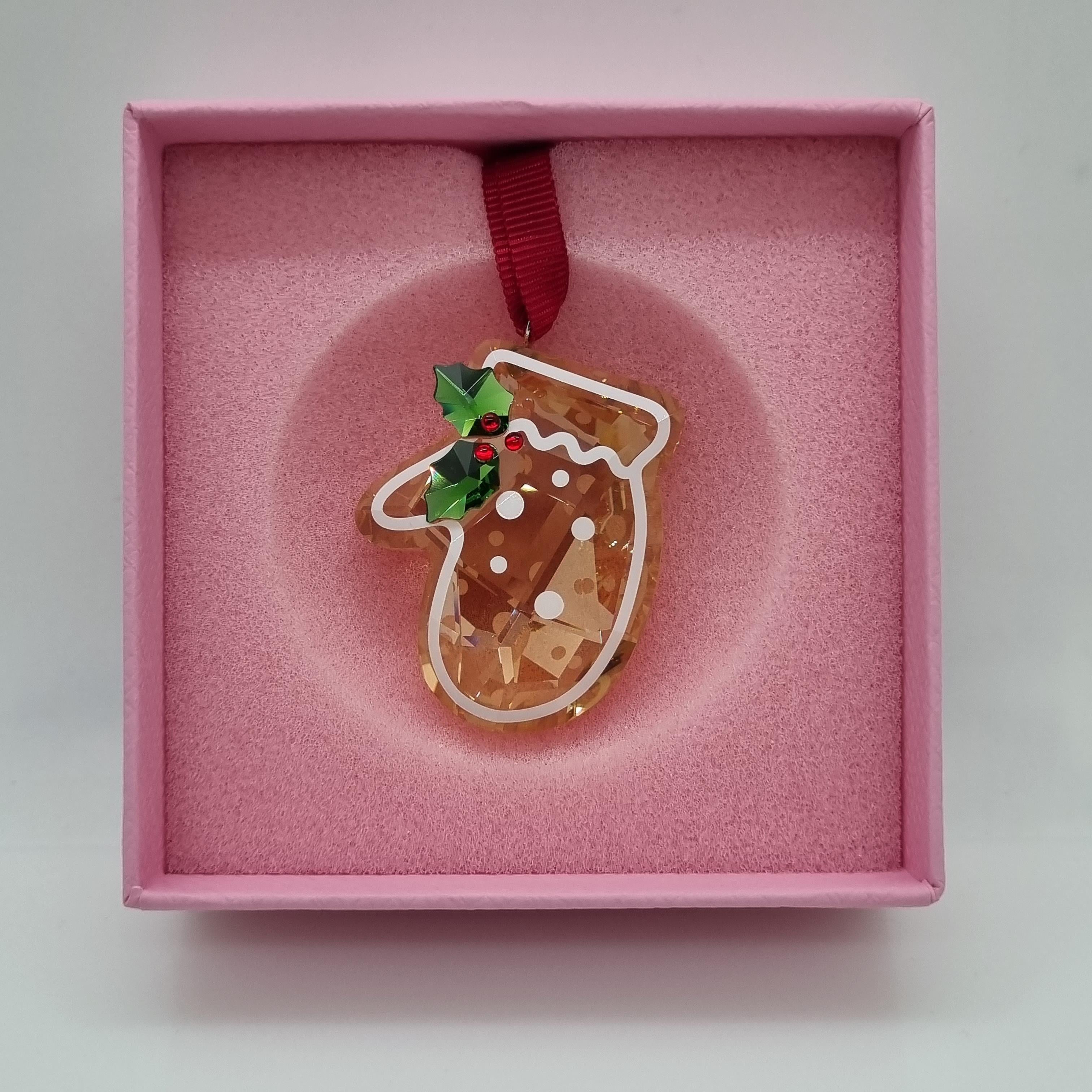SWAROVSKI Holiday Cheers Lebkuchen Handschuh Ornament 5656276