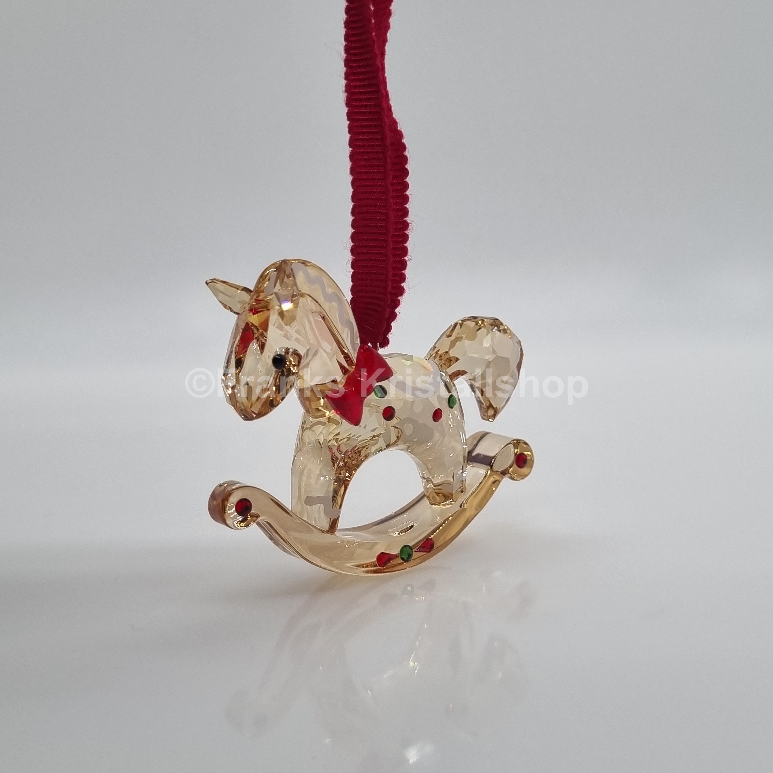 SWAROVSKI Holiday Cheers Lebkuchen Schaukelpferd Ornament 5627608