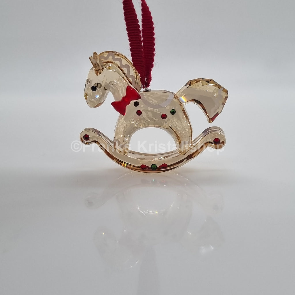 SWAROVSKI Holiday Cheers Lebkuchen Schaukelpferd Ornament 5627608