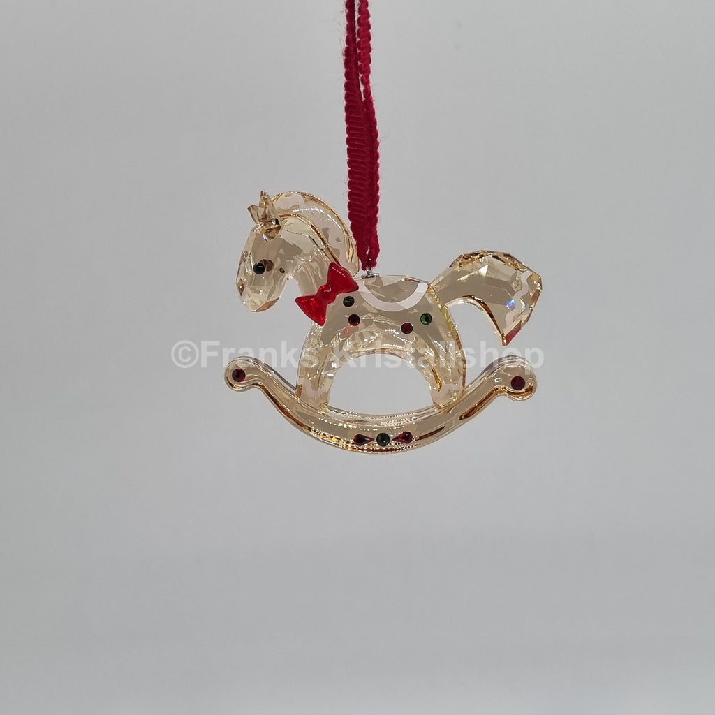 SWAROVSKI Holiday Cheers Lebkuchen Schaukelpferd Ornament 5627608