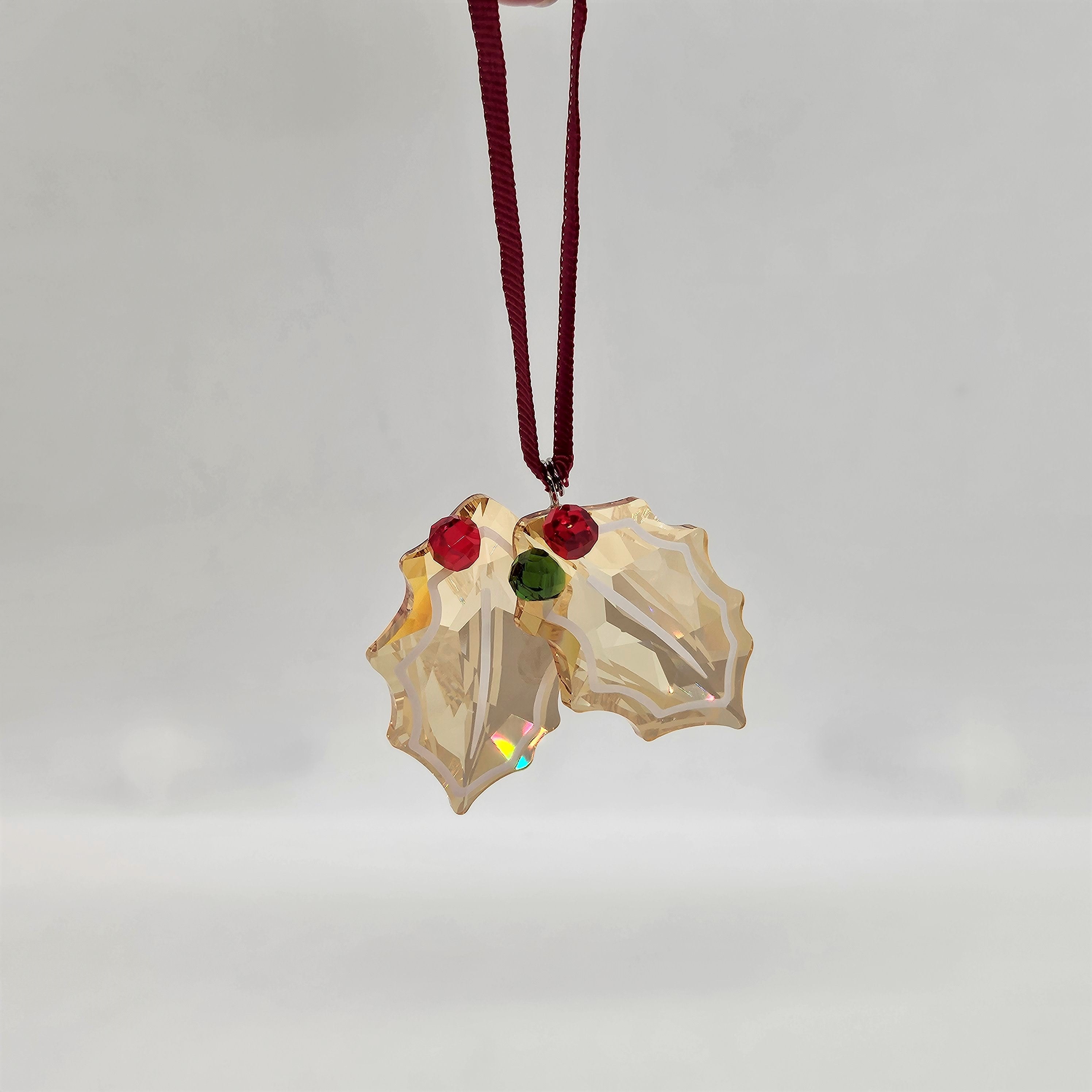 SWAROVSKI Holiday Cheers Lebkuchen Stechpalmenblätter Ornament 5656277