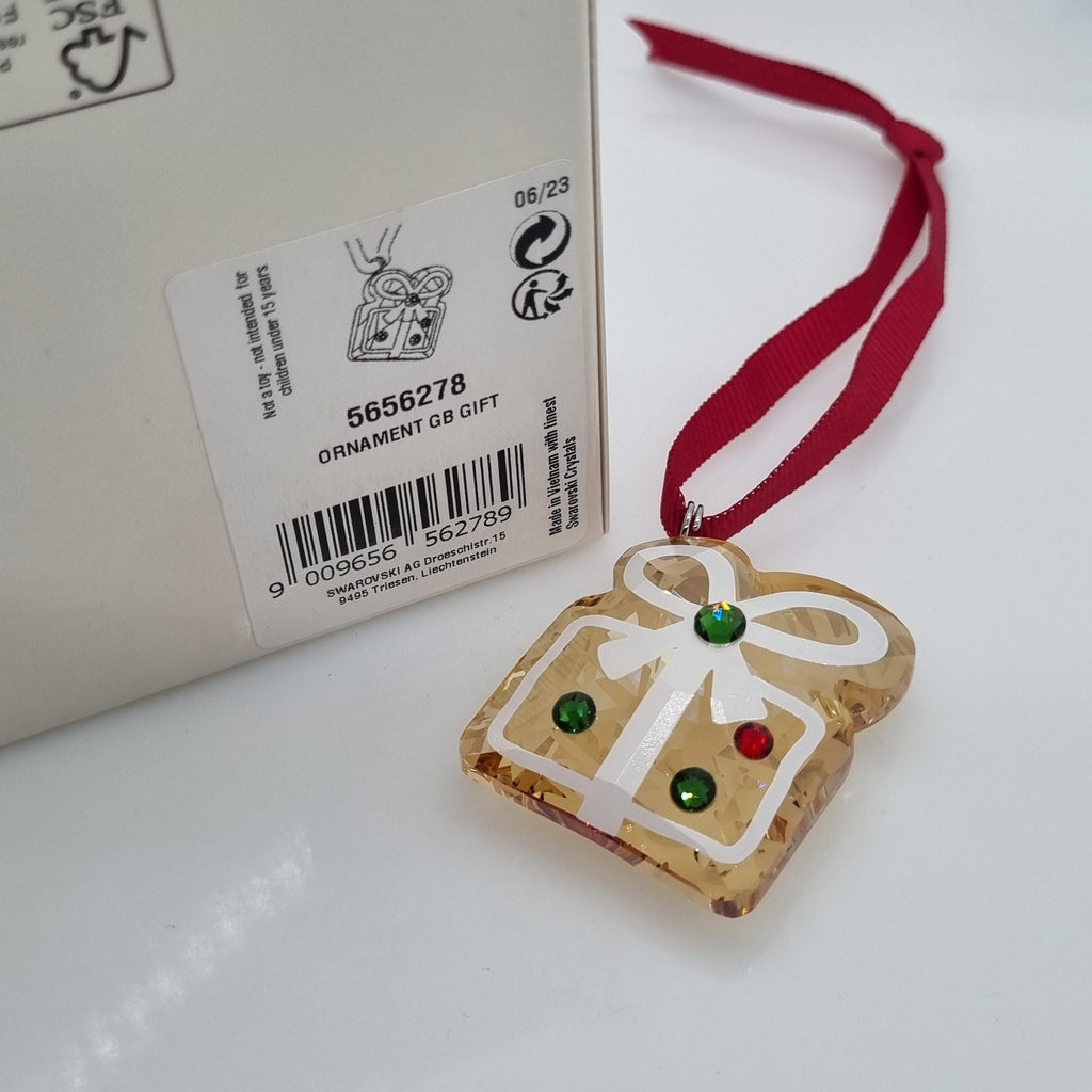 SWAROVSKI Holiday Cheers Lebkuchengeschenk Ornament 5656278