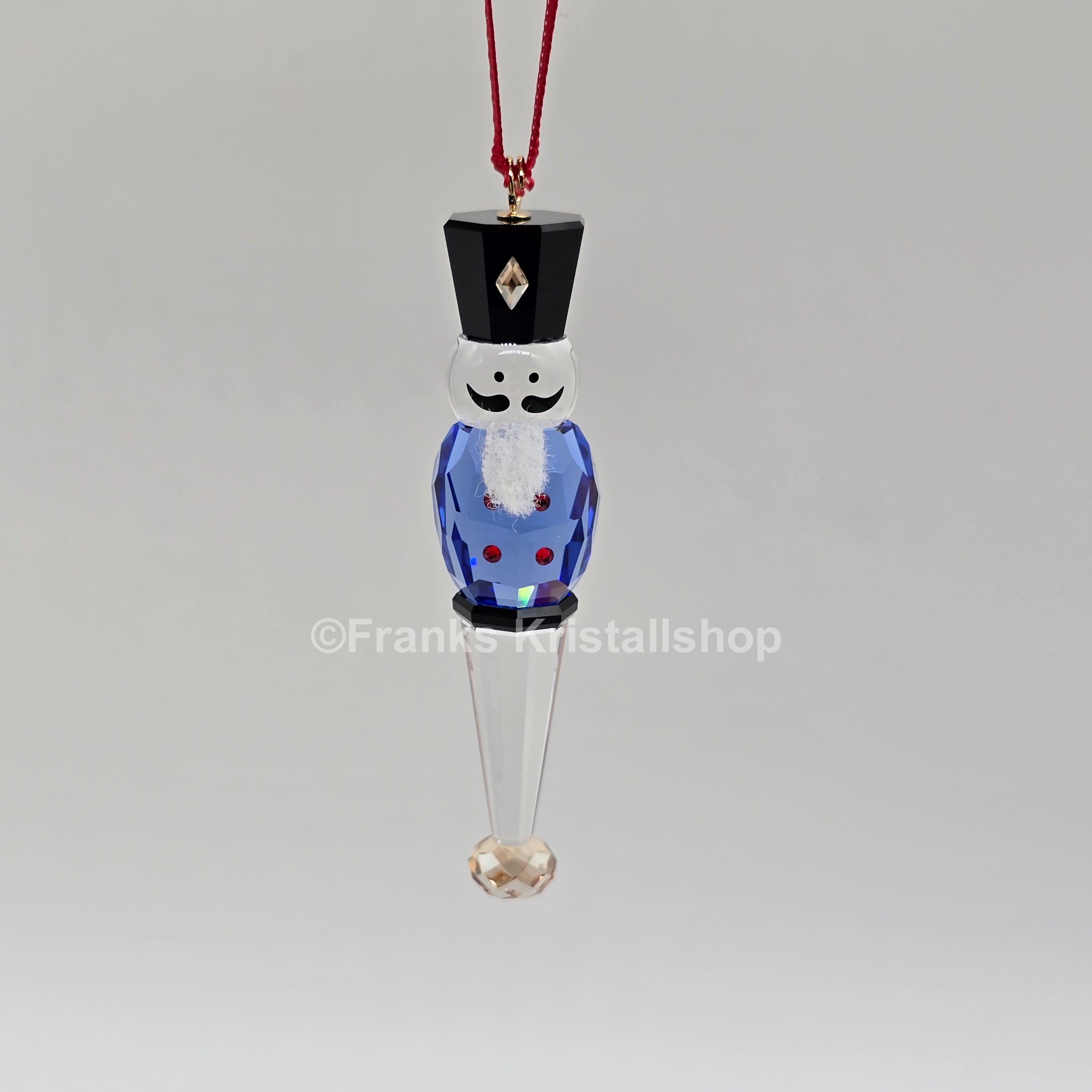 SWAROVSKI Holiday Cheers Nussknacker Ornament Blau 5701868