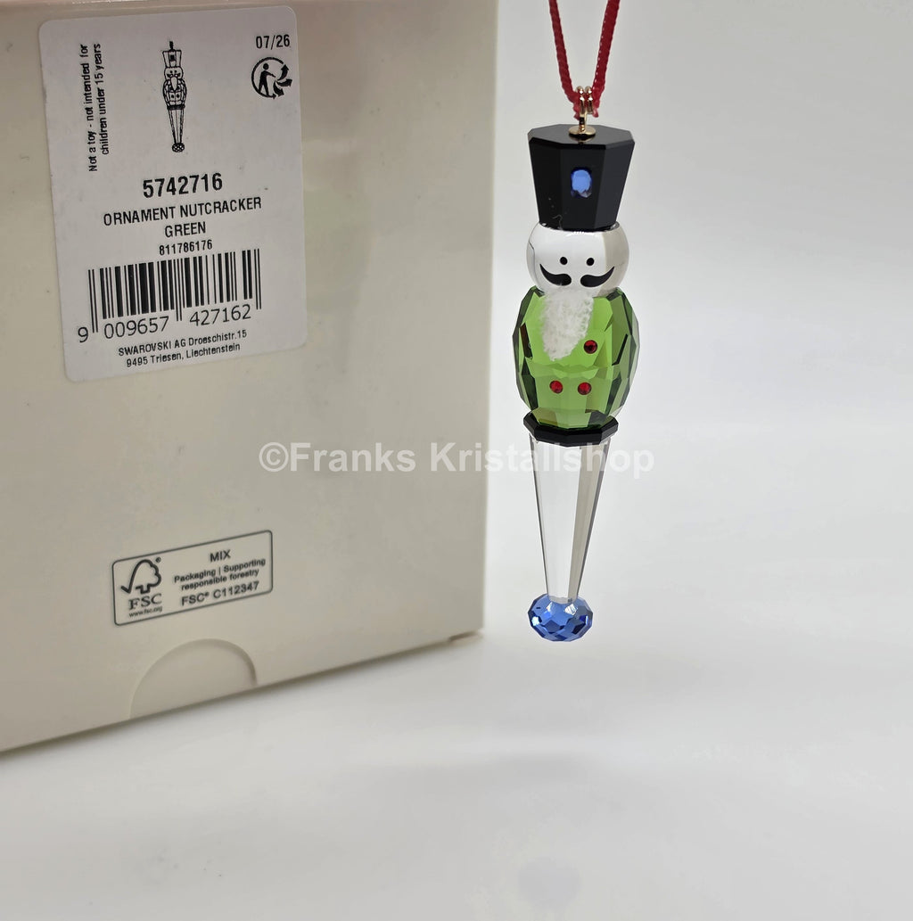 SWAROVSKI Holiday Cheers Nussknacker Ornament Grün 5742716