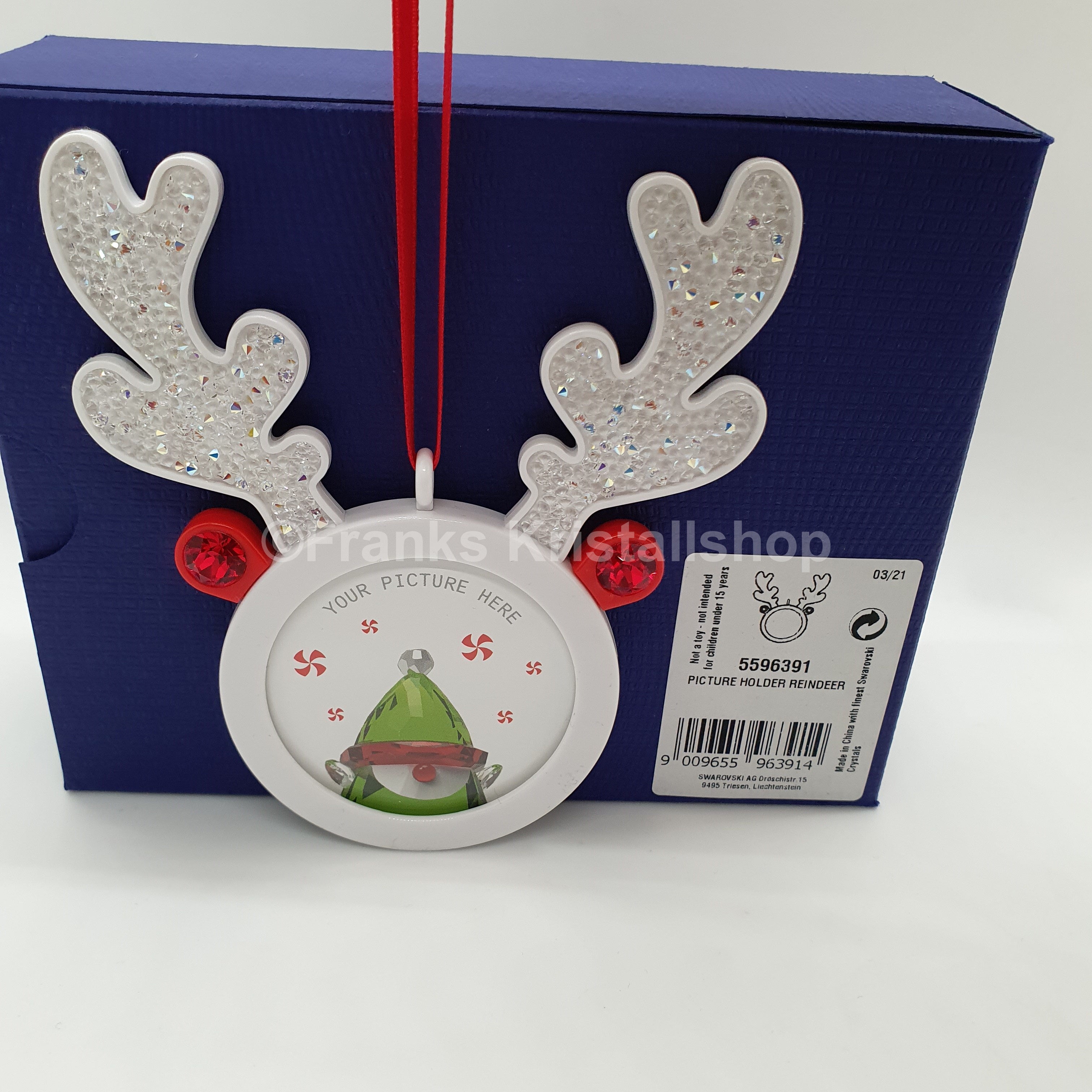 SWAROVSKI Holiday Cheers Rentier Hängender Bilderrahmen 5596391