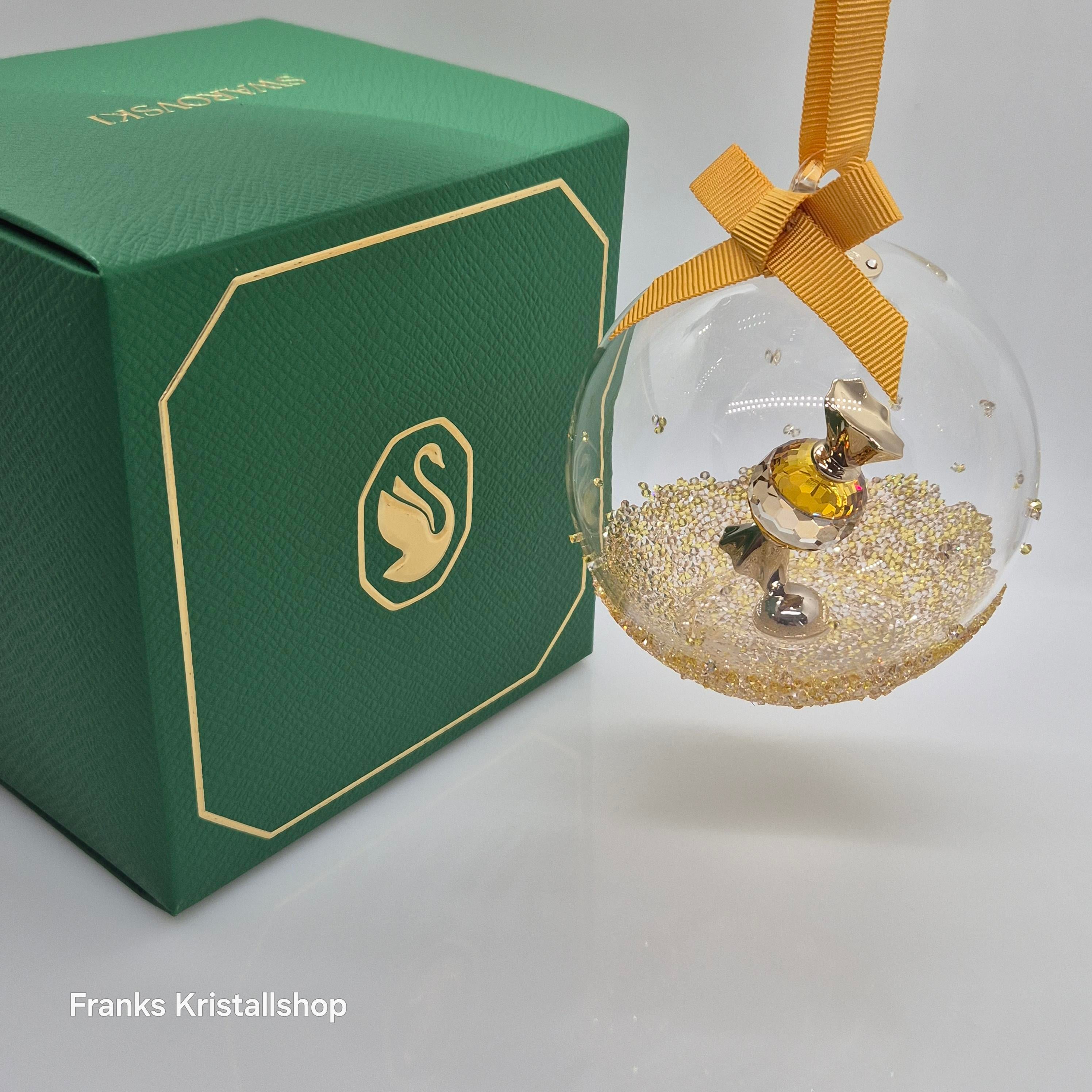 SWAROVSKI Holiday Cheers Dulcis Weihnachtskugel 2024 Bonbon Gelb 5688315