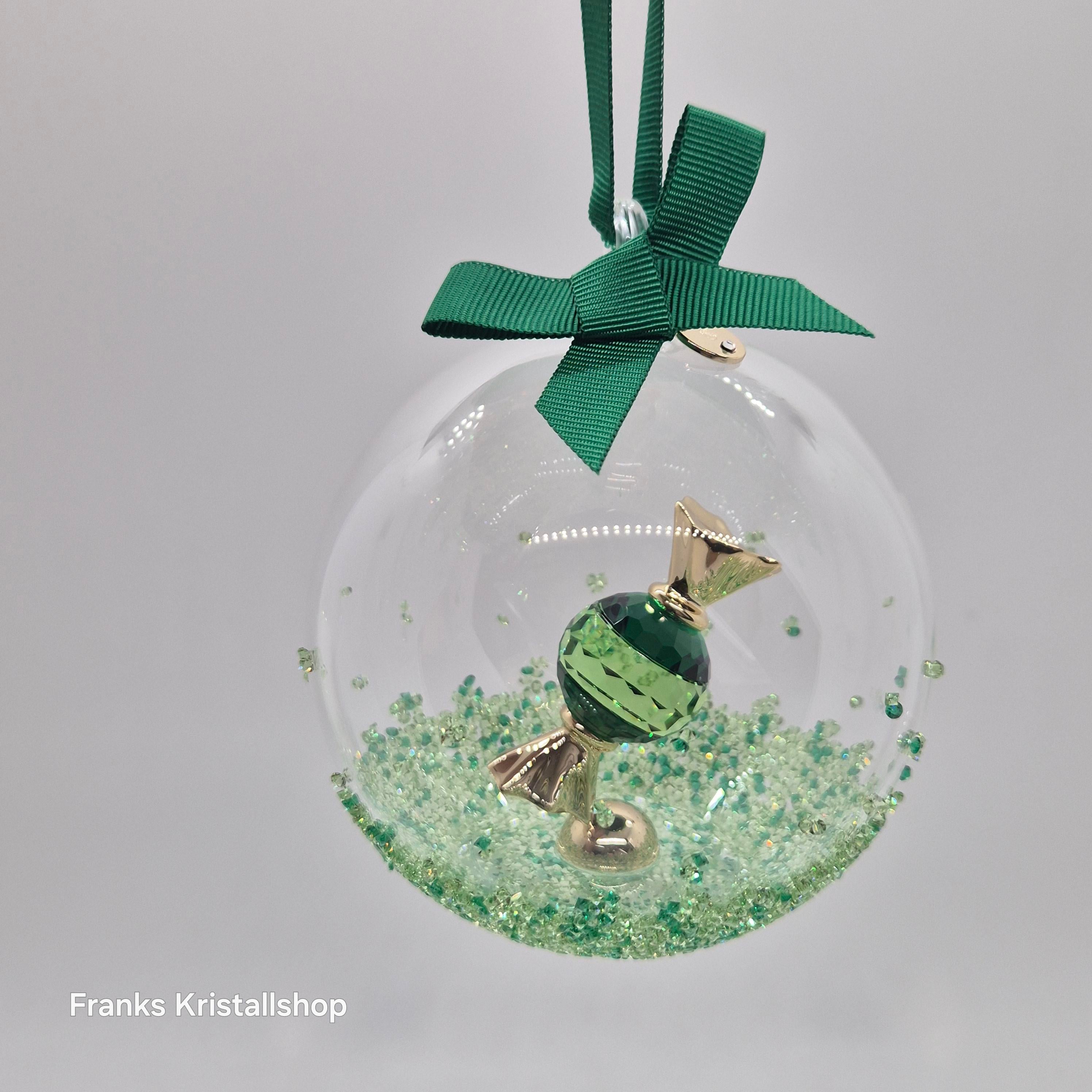 SWAROVSKI Holiday Cheers Dulcis Weihnachtskugel 2024 Bonbon Grün 5688312