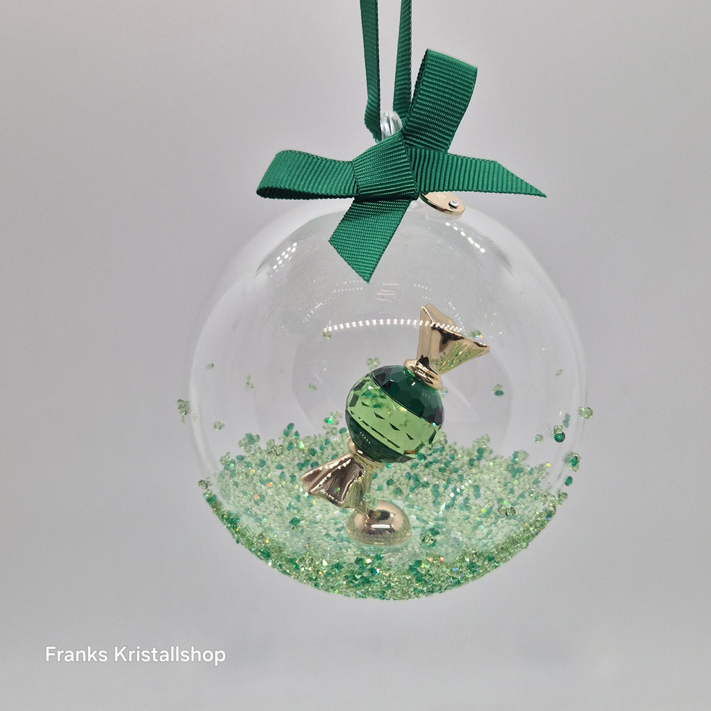 SWAROVSKI Holiday Cheers Dulcis Weihnachtskugel 2024 Bonbon Grün 5688312
