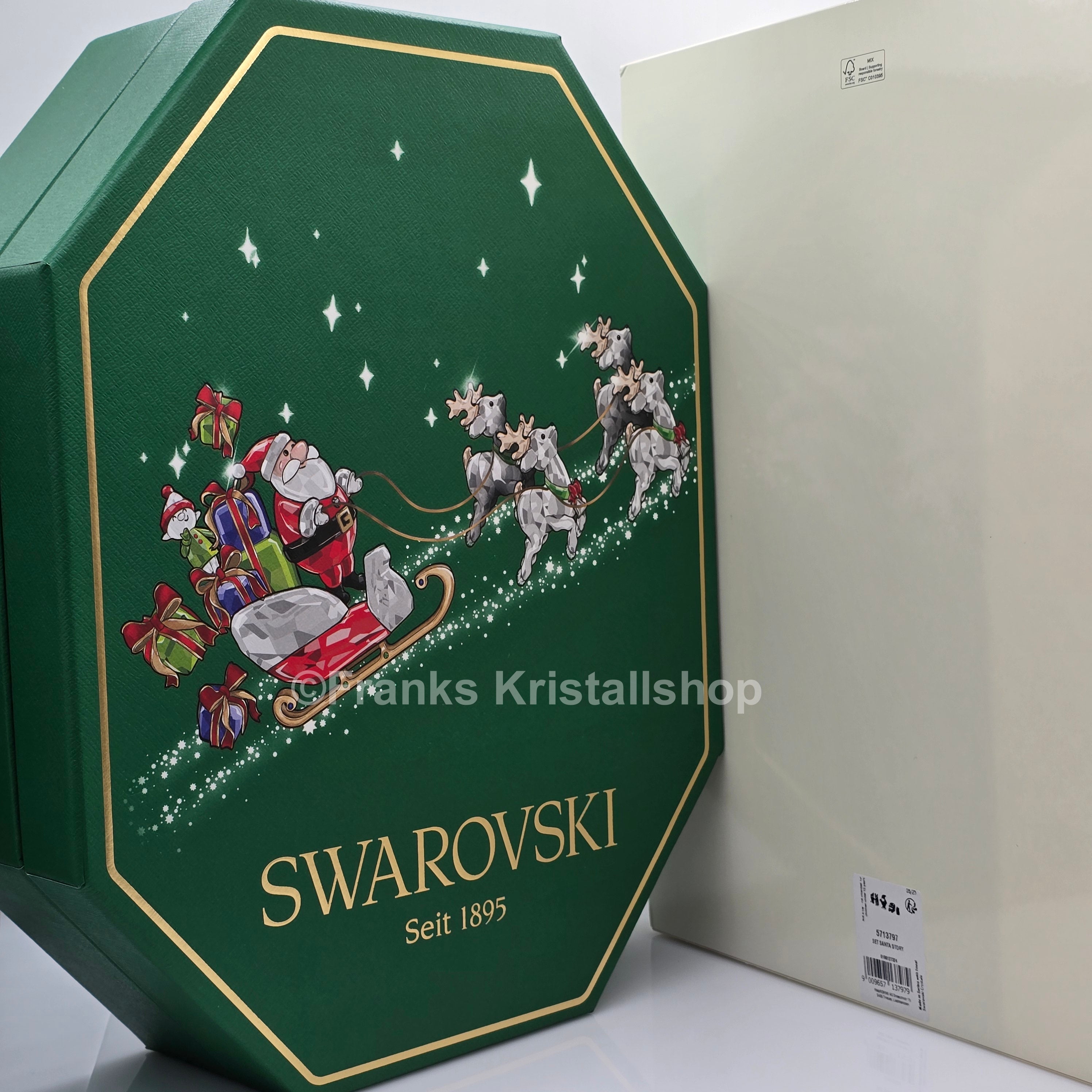 SWAROVSKI Holiday Cheers Weihnachtsmann Story 2025 Set 5713797