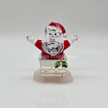 Lade das Bild in den Galerie-Viewer, SWAROVSKI Holiday Cheers Weihnachtsmann und Schornstein 5701507
