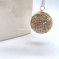 SWAROVSKI Holiday Magic Diskokugel Crystal Mesh Gold Ornament 5760467