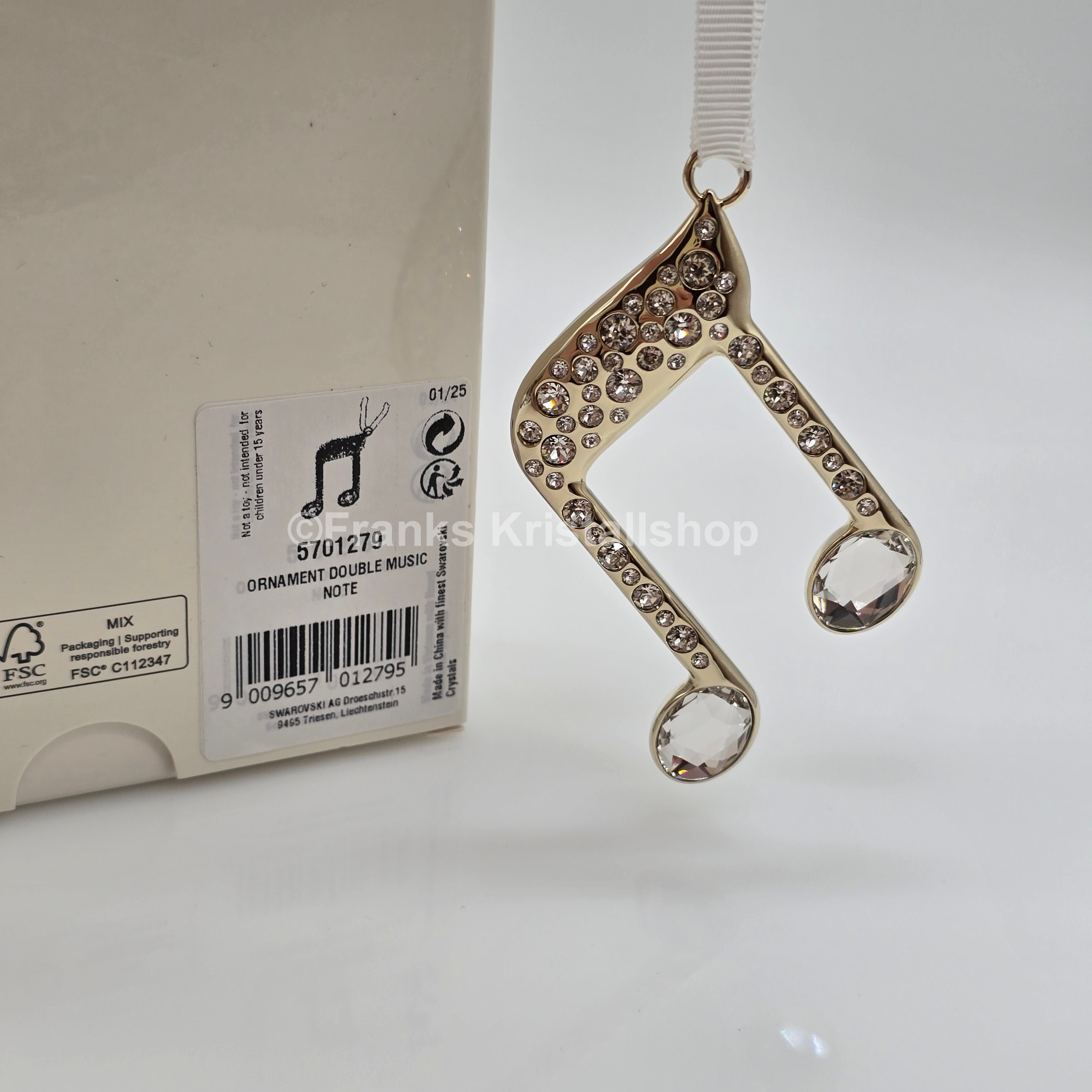 SWAROVSKI Holiday Magic Musiknoten Ornament 5701279