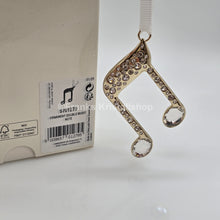 Lade das Bild in den Galerie-Viewer, SWAROVSKI Holiday Magic Musiknoten Ornament 5701279
